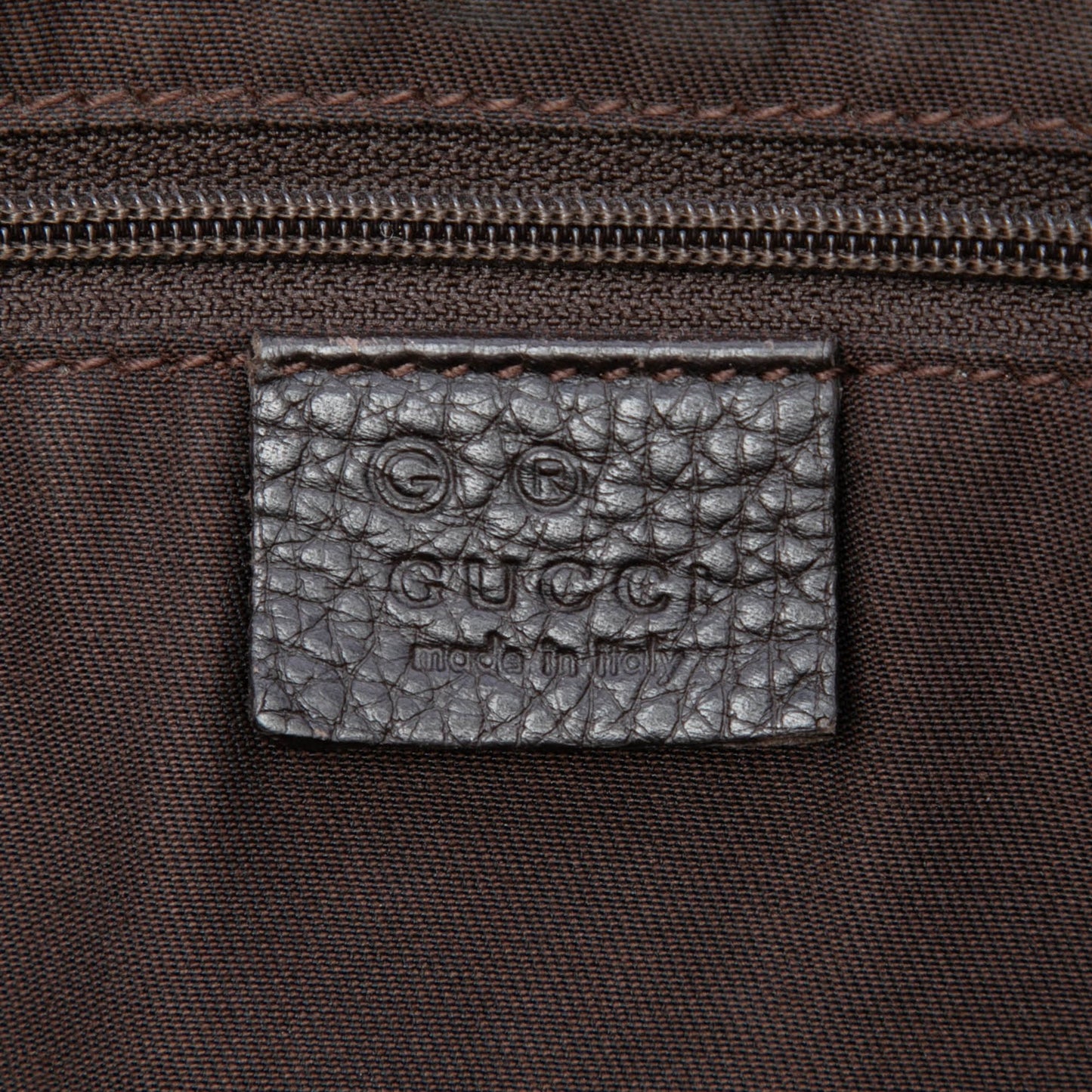 Gucci GG Denim Abbey D Ring Pocket Tote