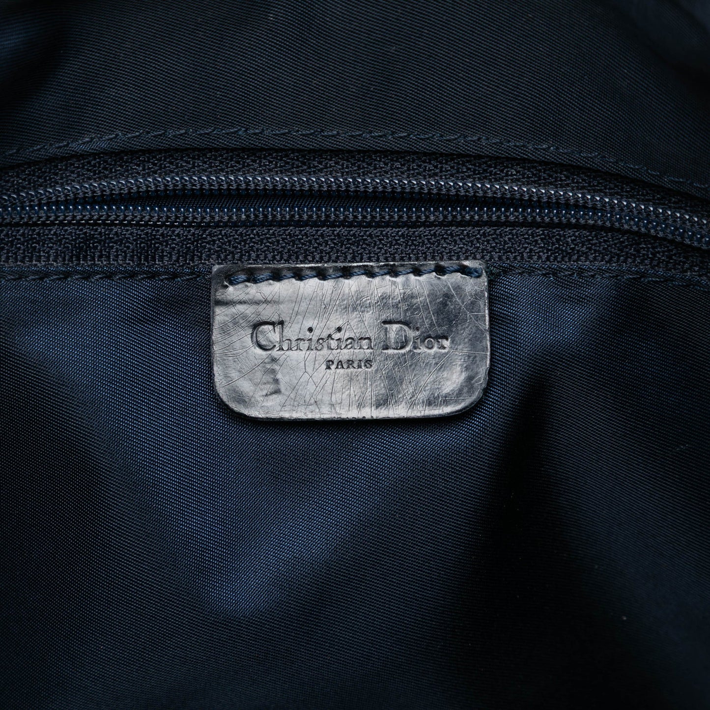 Dior Printed Denim Speedway Crossbody