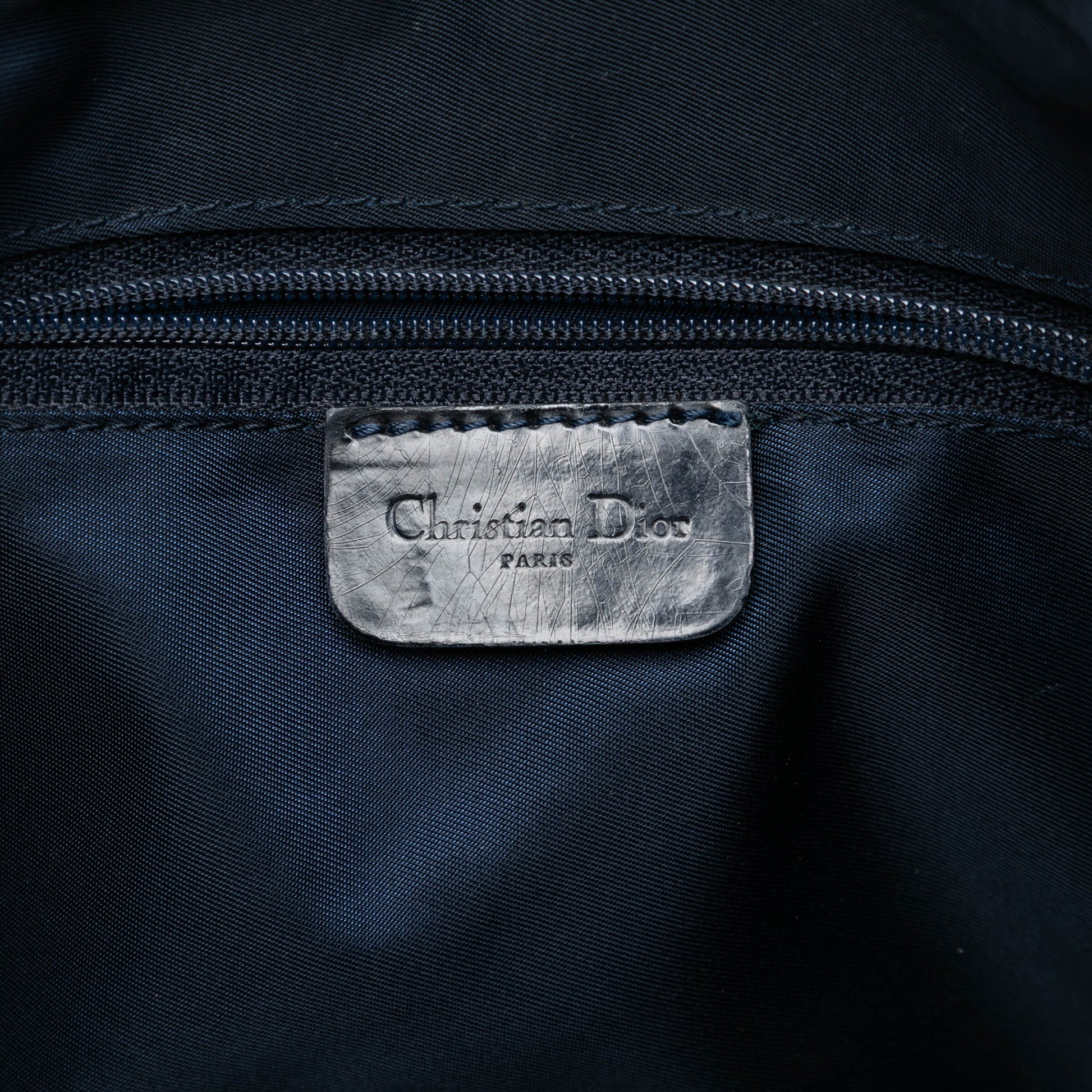 Dior Printed Denim Speedway Crossbody