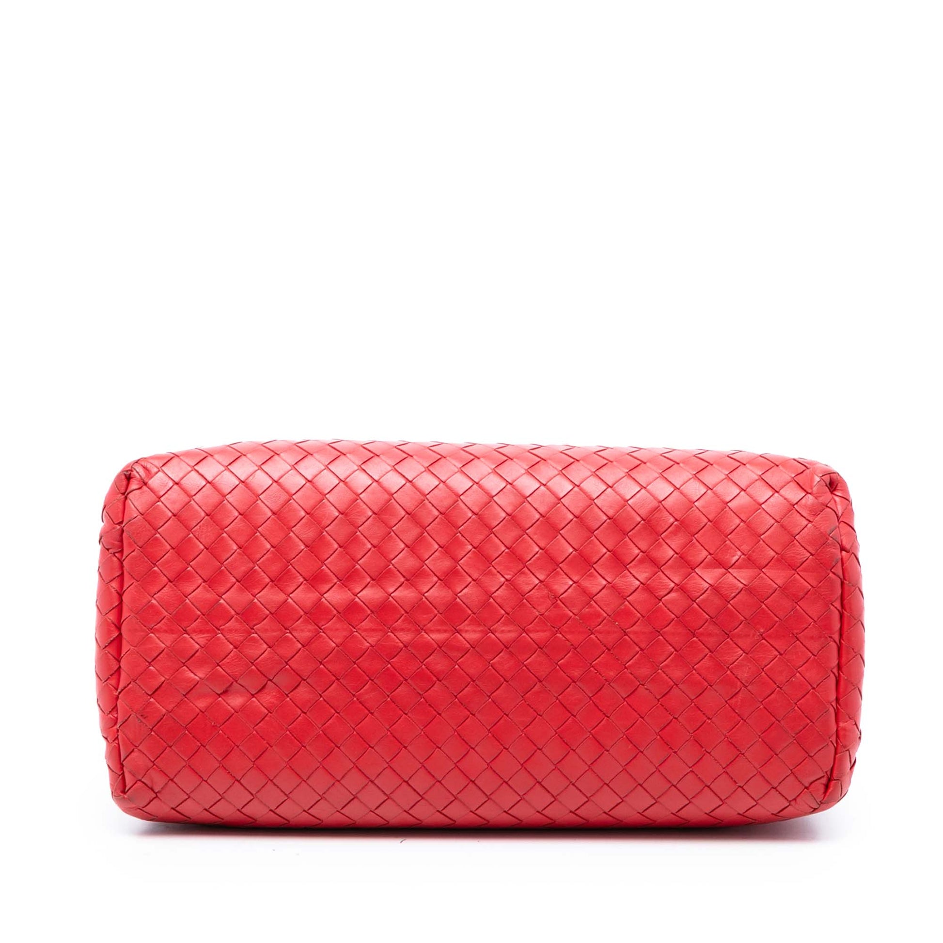Bottega Veneta Small Nappa Intrecciato Roma Satchel