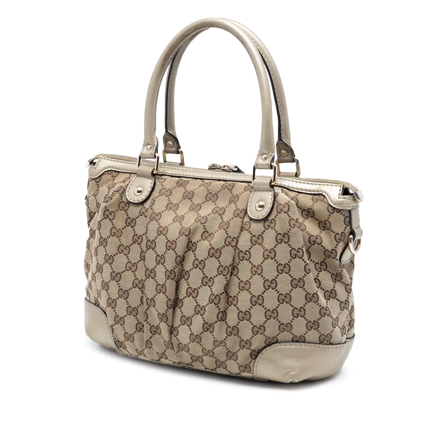 Gucci GG Canvas Sukey Satchel