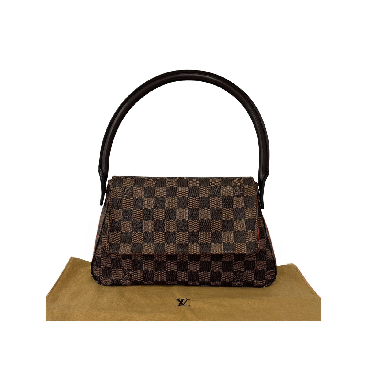 Louis Vuitton Mini looping Damier Ebene Mini Looping — Brown