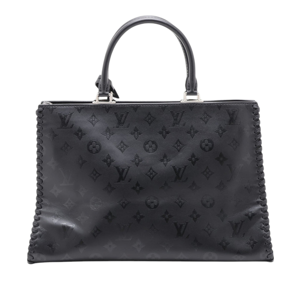 Louis Vuitton Monogram Cuir Plume Very Zipped Tote