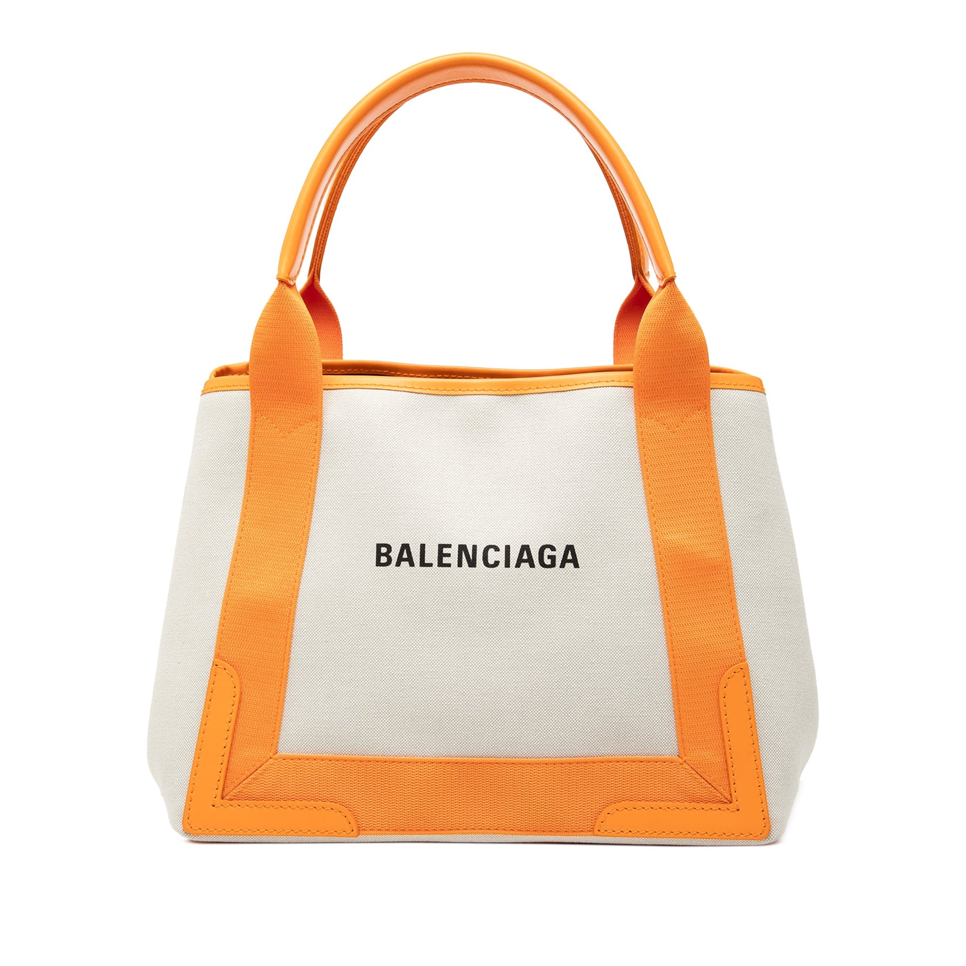 Balenciaga Canvas Navy Cabas S Tote