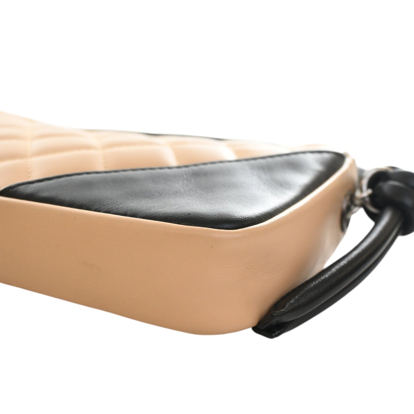 Chanel Quilted Lambskin Cambon Ligne Pochette