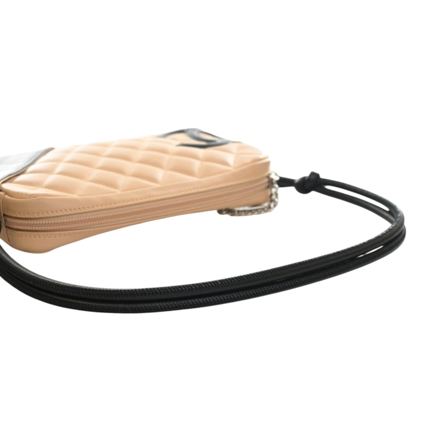 Chanel Quilted Lambskin Cambon Ligne Pochette
