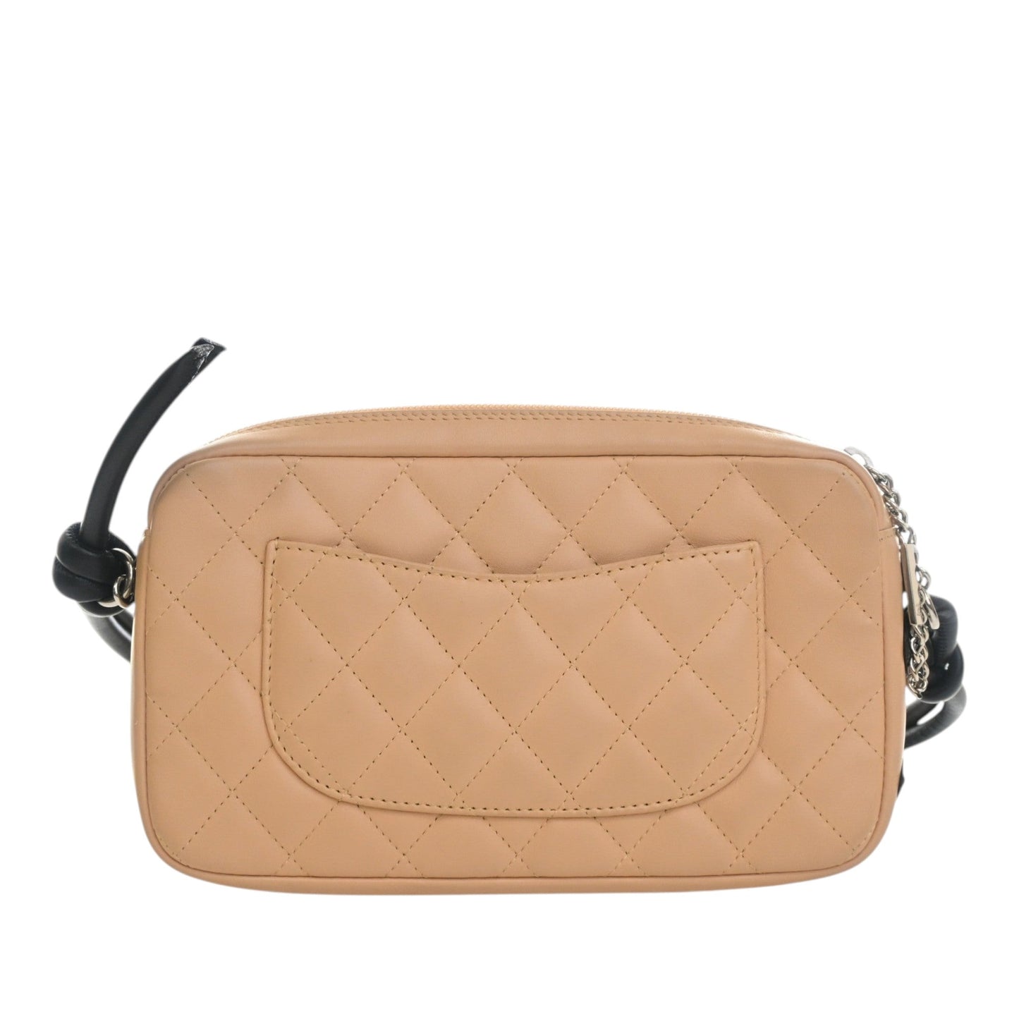 Chanel Quilted Lambskin Cambon Ligne Pochette