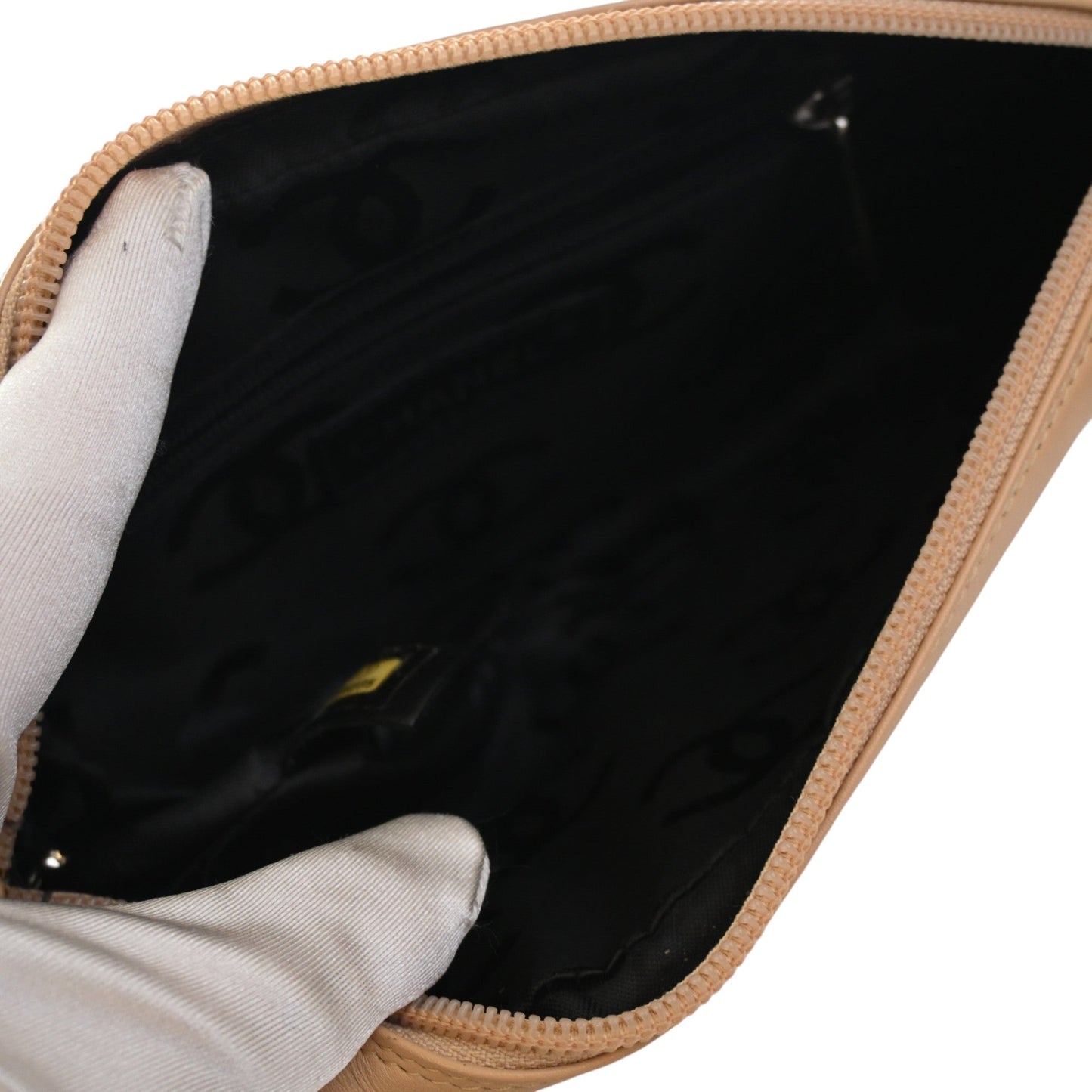 Chanel Quilted Lambskin Cambon Ligne Pochette