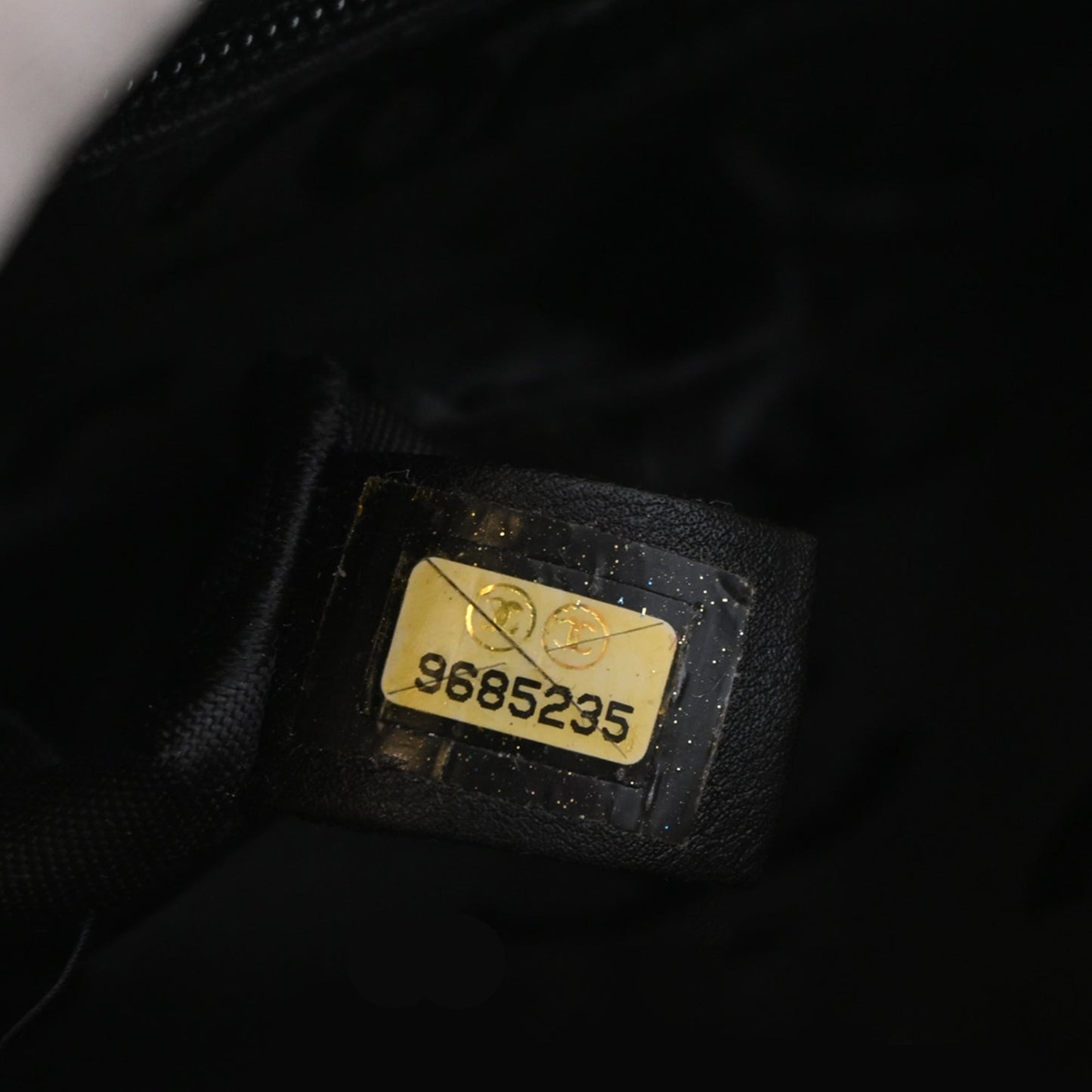 Chanel Quilted Lambskin Cambon Ligne Pochette