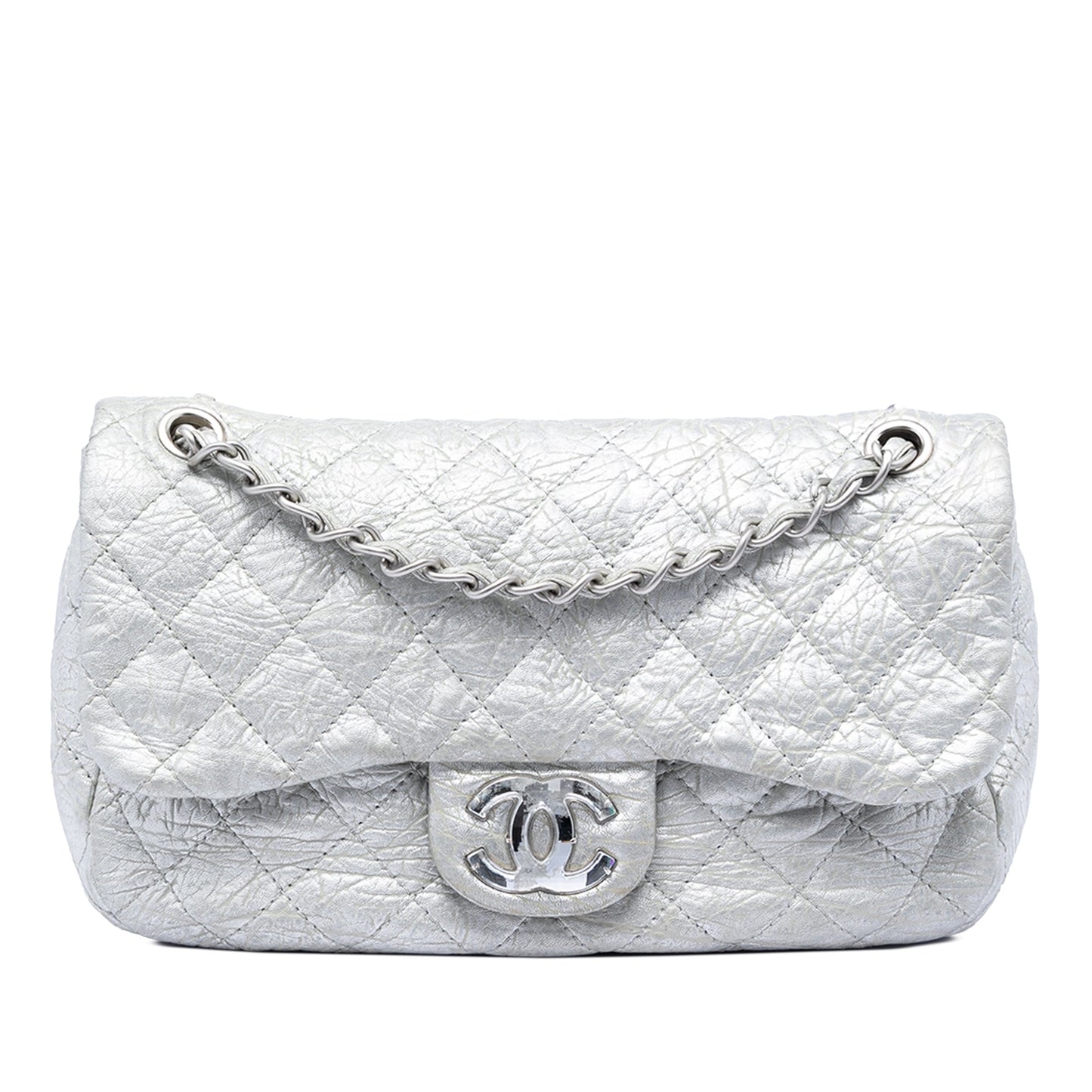 Chanel Medium Calfskin Ice Cube On the Rocks Flap