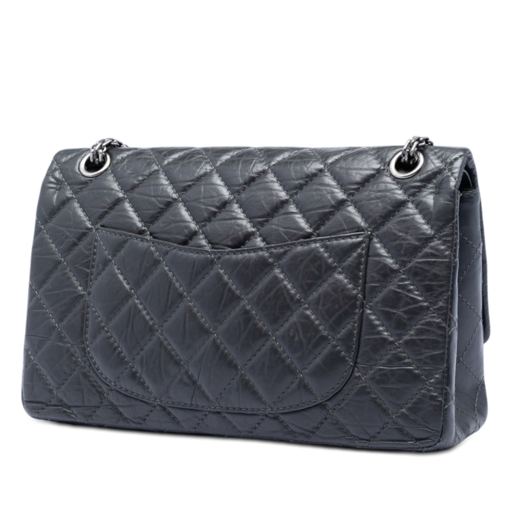 Chanel Quilted Aged Calfskin Reissue 2.55 Double Flap 226