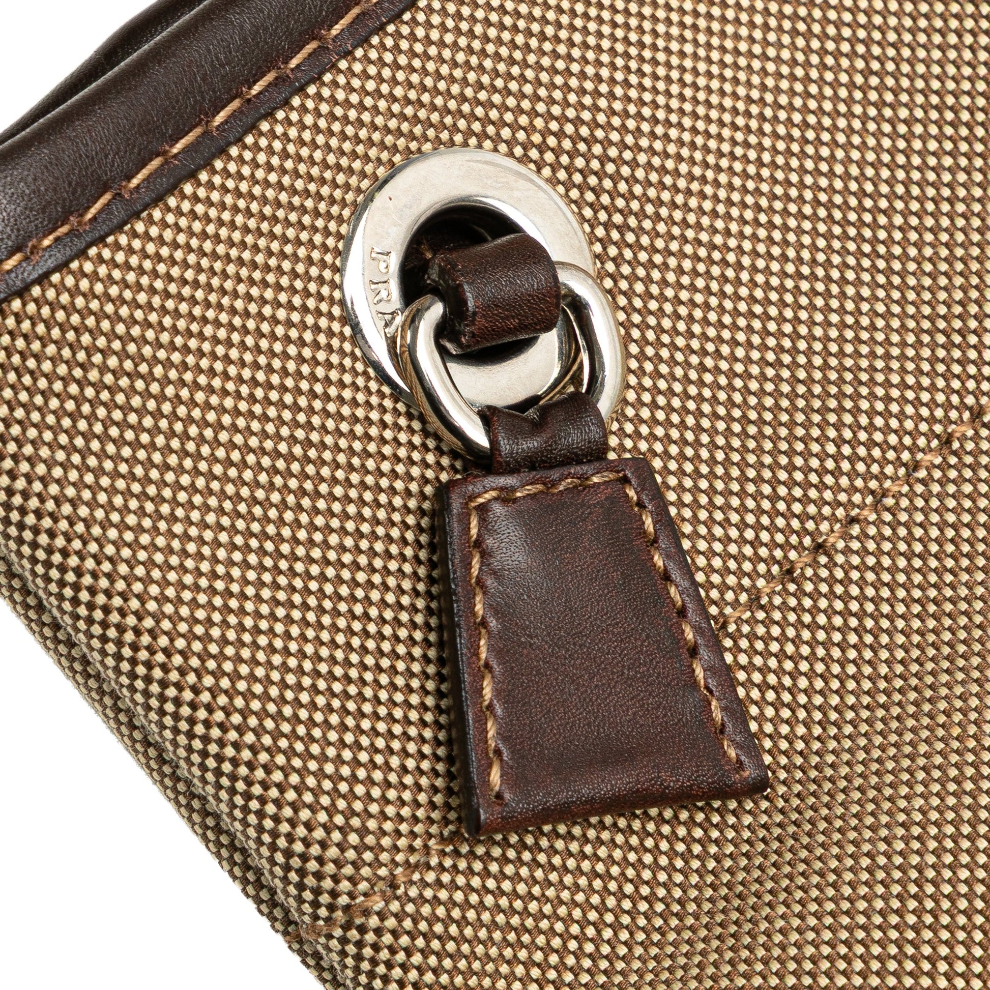 Prada Canvas Canapa Logo Crossbody