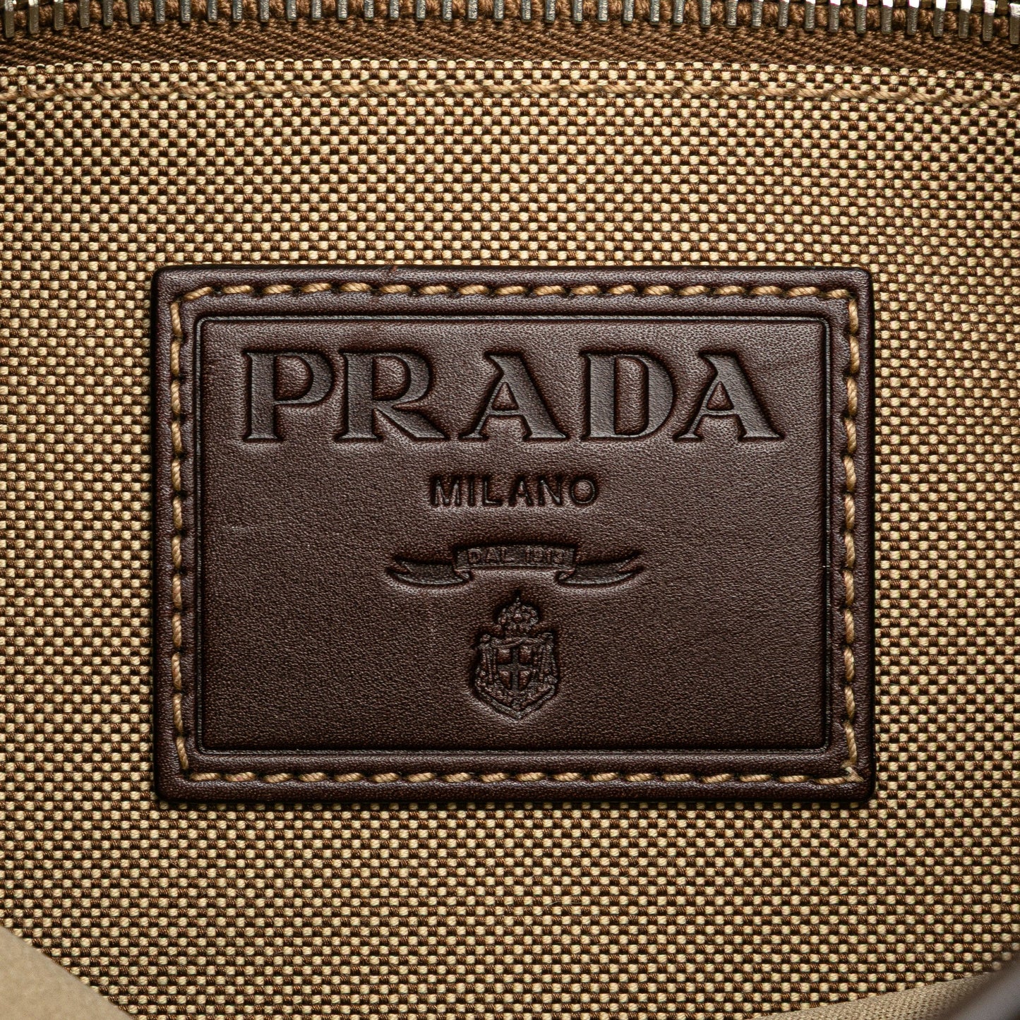 Prada Canvas Canapa Logo Crossbody