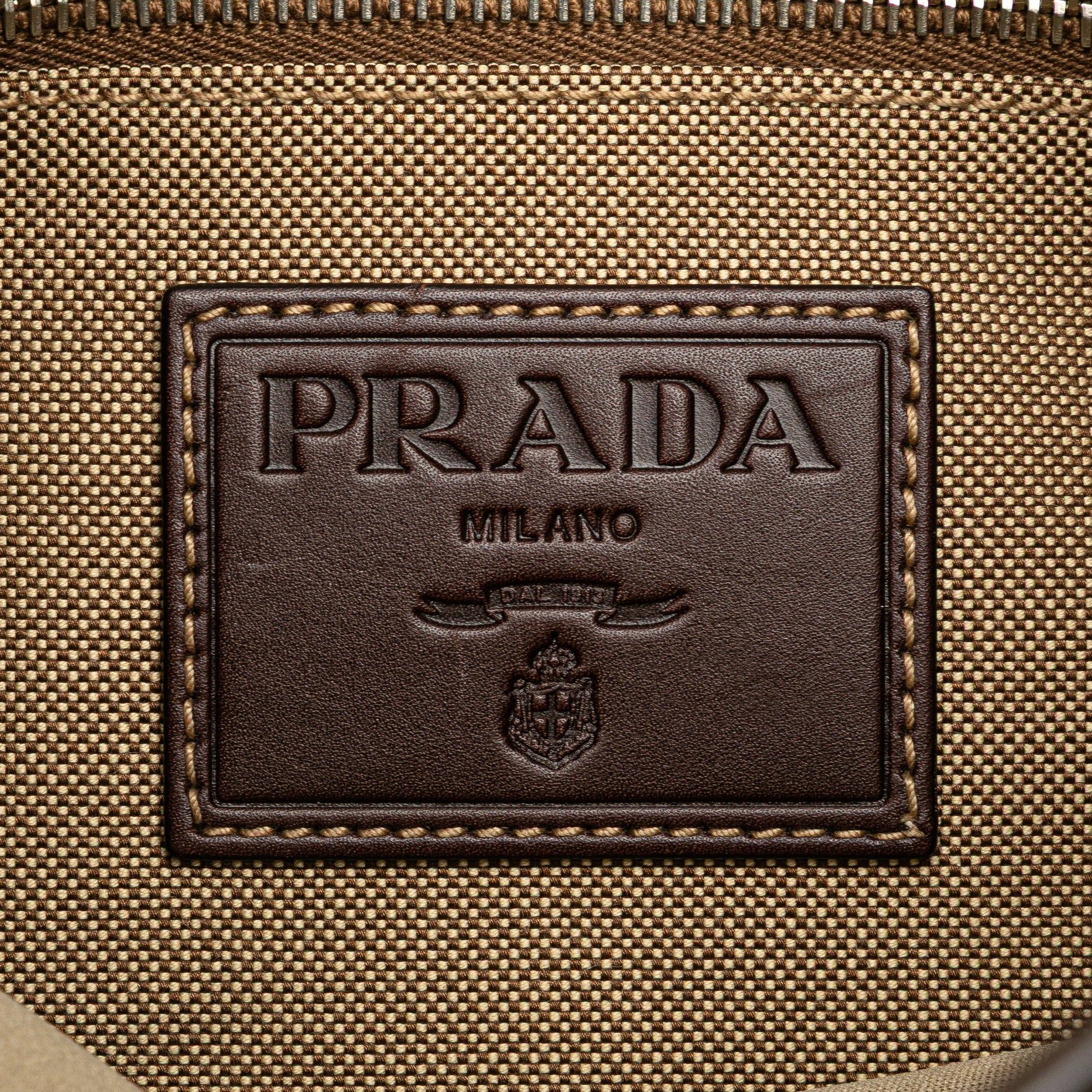 Prada Canvas Canapa Logo Crossbody