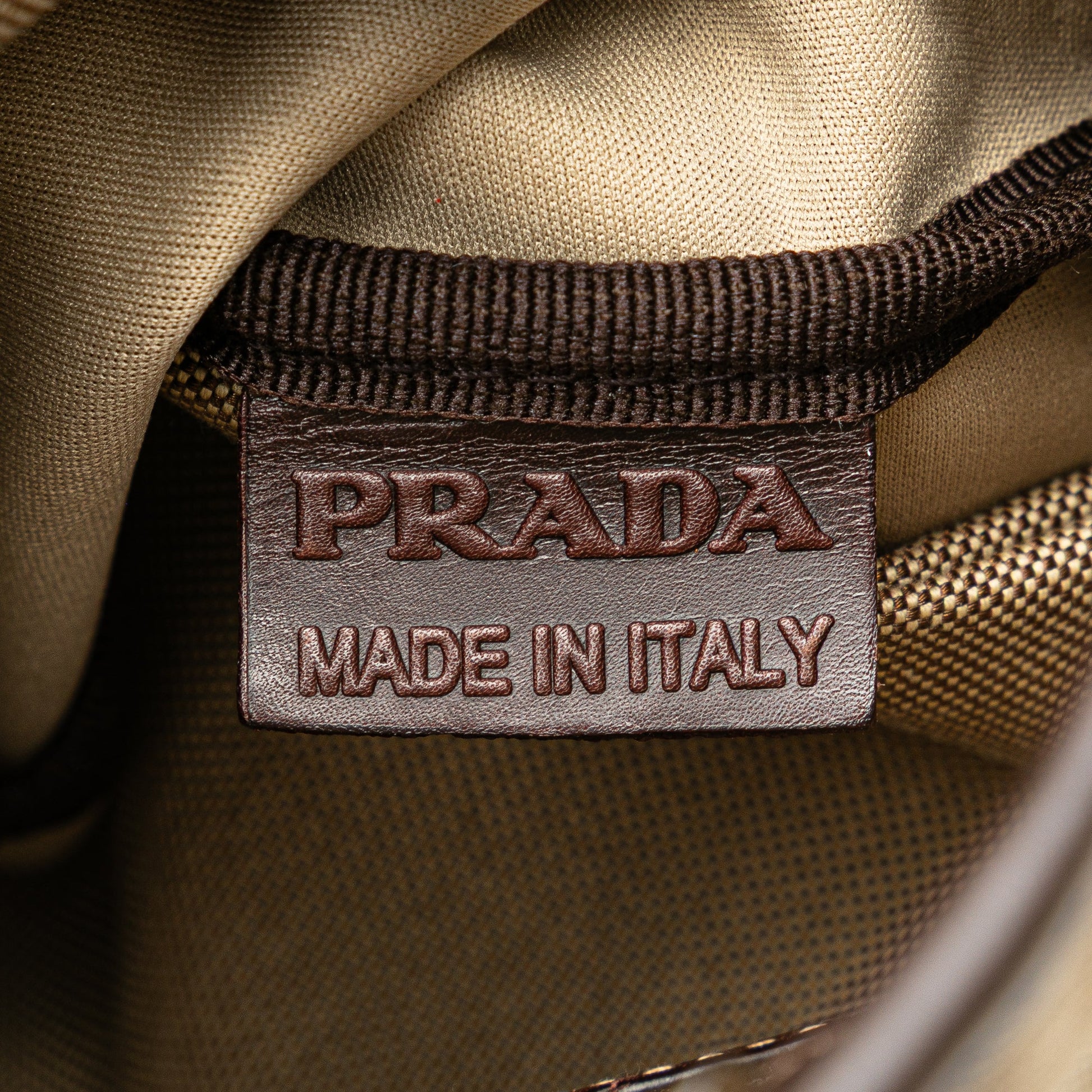 Prada Canvas Canapa Logo Crossbody
