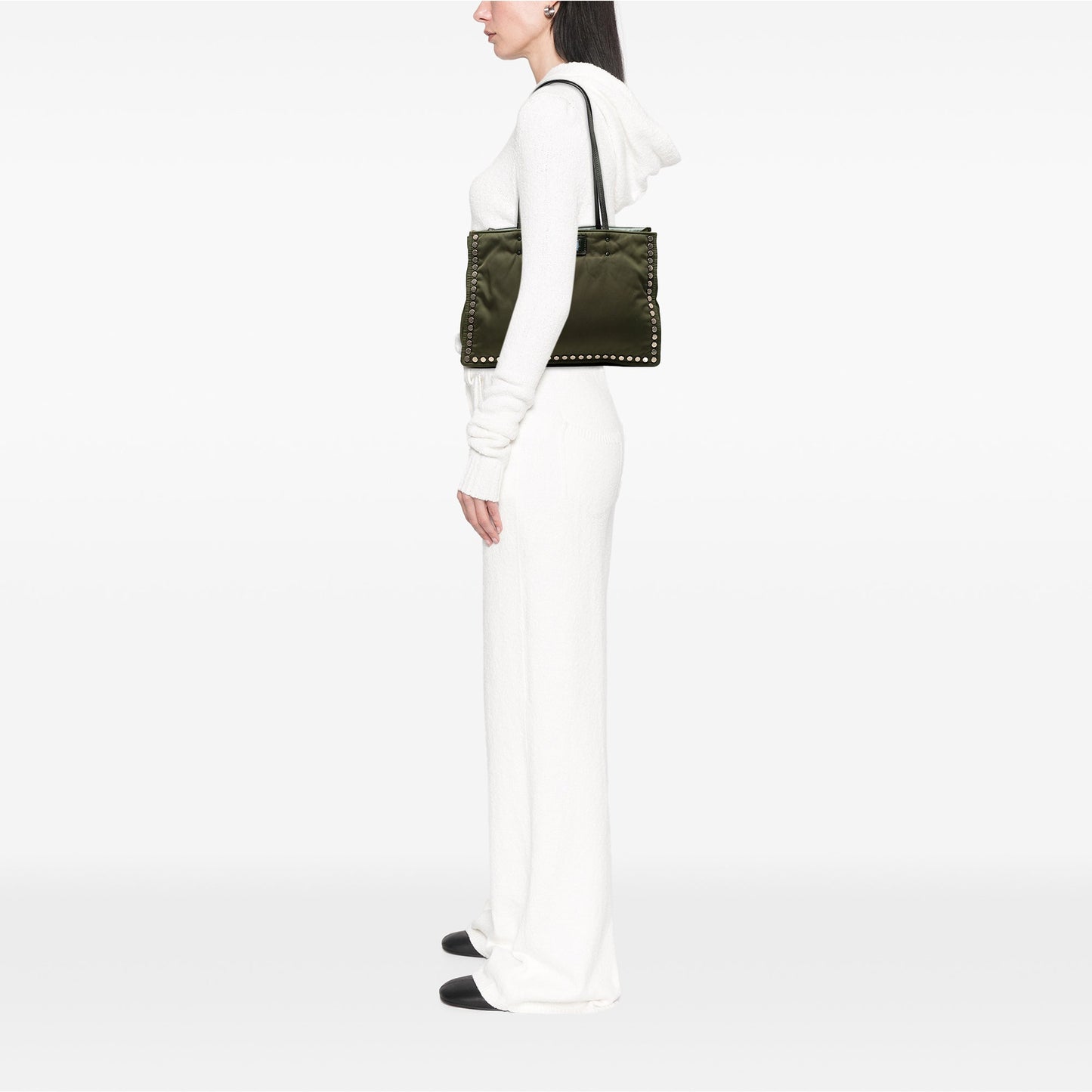 Tessuto Studded Etiquette Tote