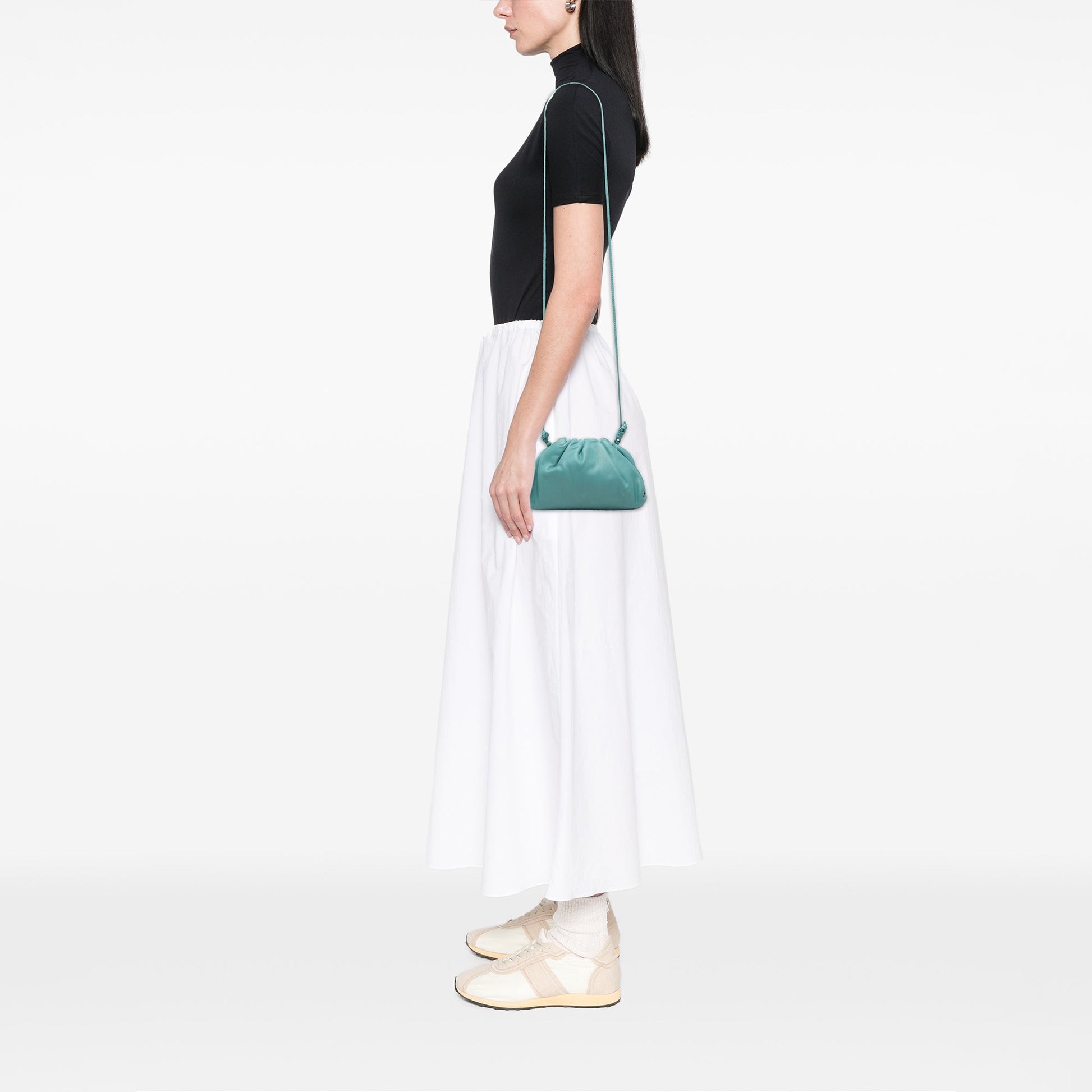 Bottega Veneta Lambskin The Mini Pouch Crossbody