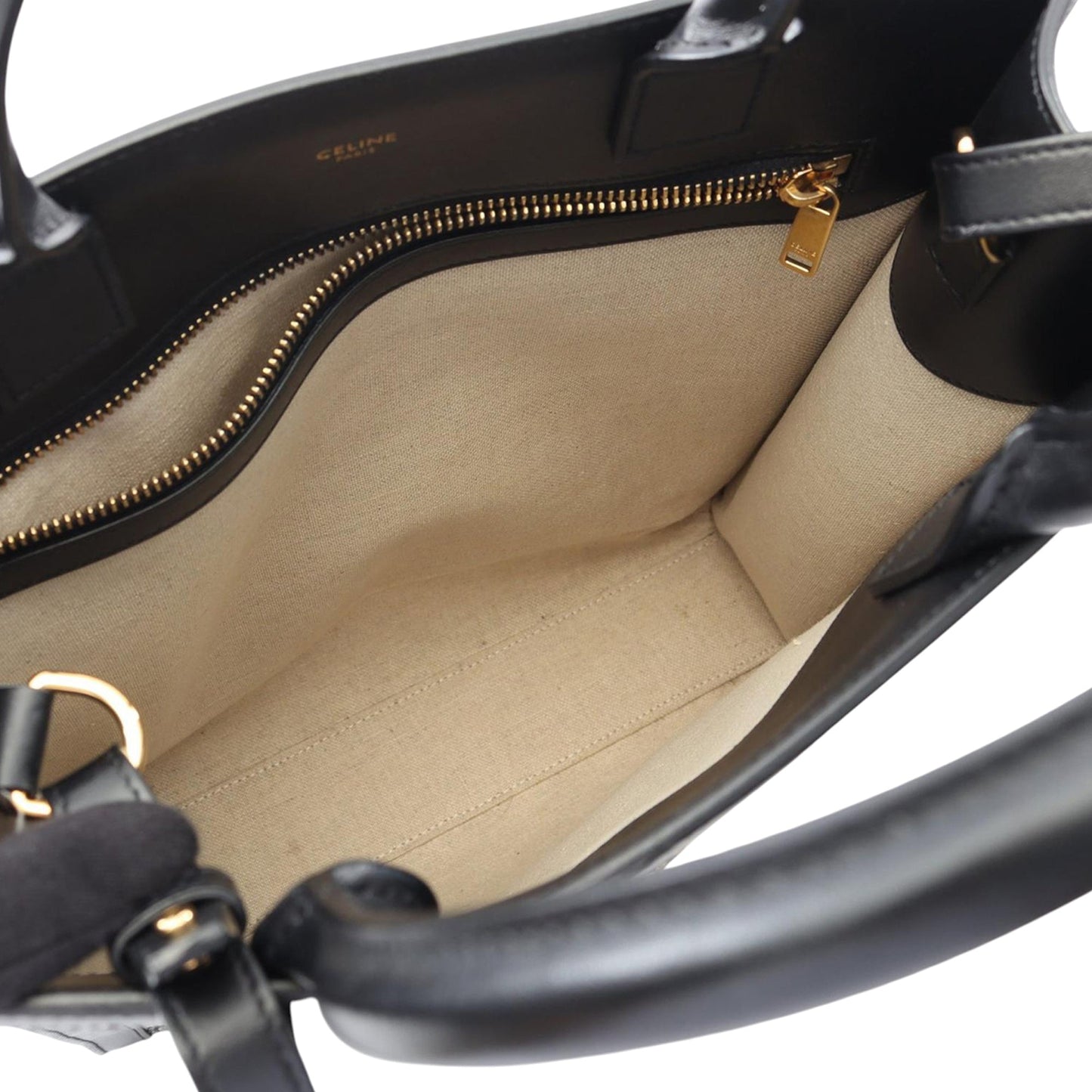 Celine Small Triomphe Canvas Vertical Cabas Tote