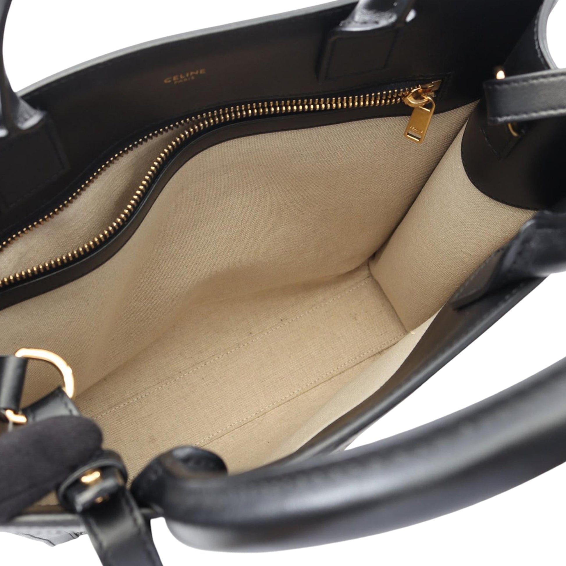 Celine Small Triomphe Canvas Vertical Cabas Tote