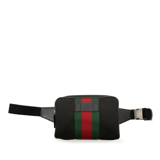 Gucci Canvas Techno Web Belt Bag