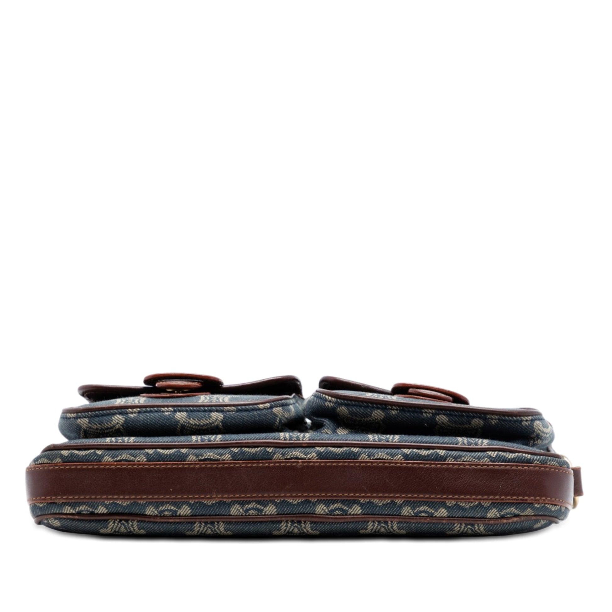 Celine Macadam Denim Pocket Crossbody