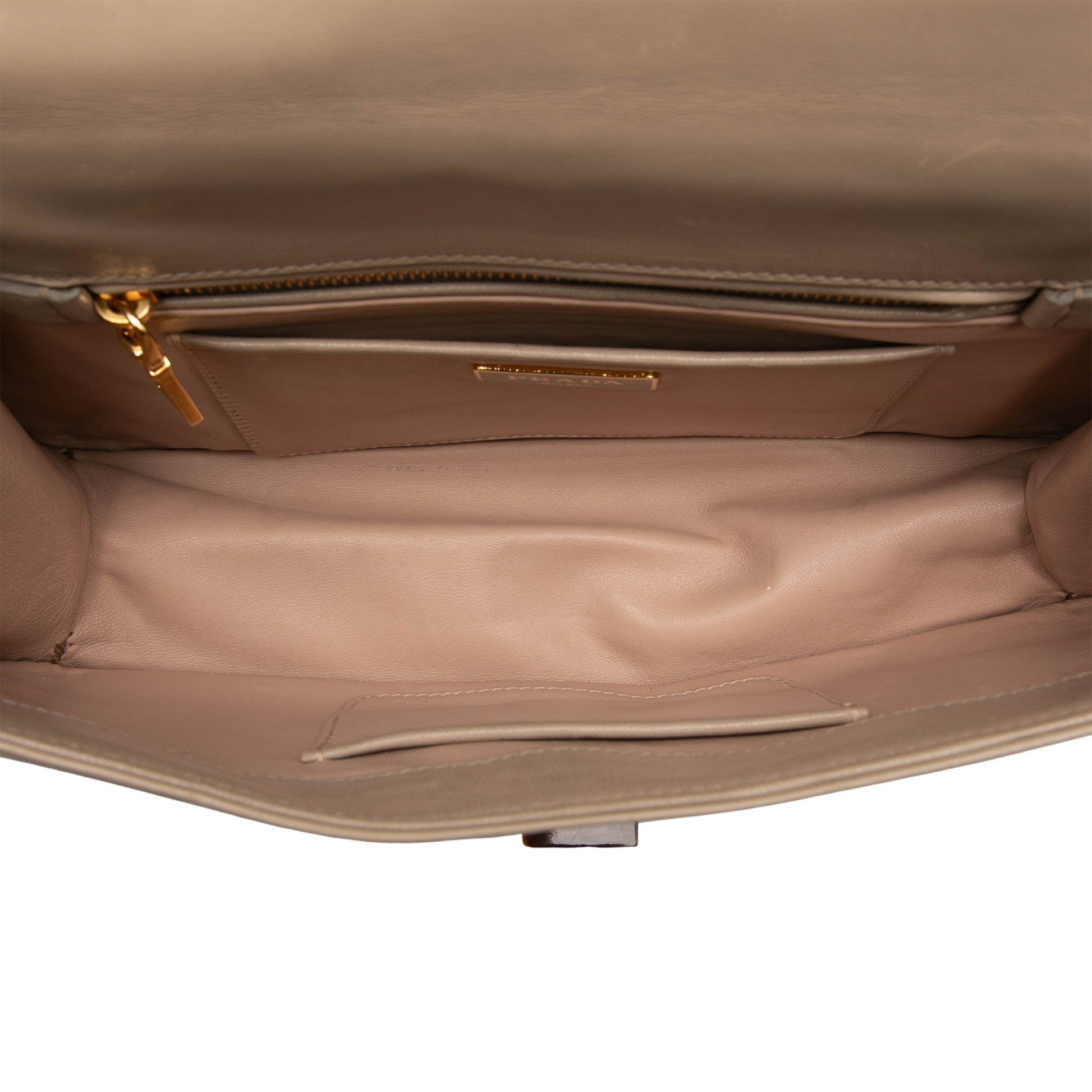 Prada Nappa Swing Resin Chain Shoulder Bag
