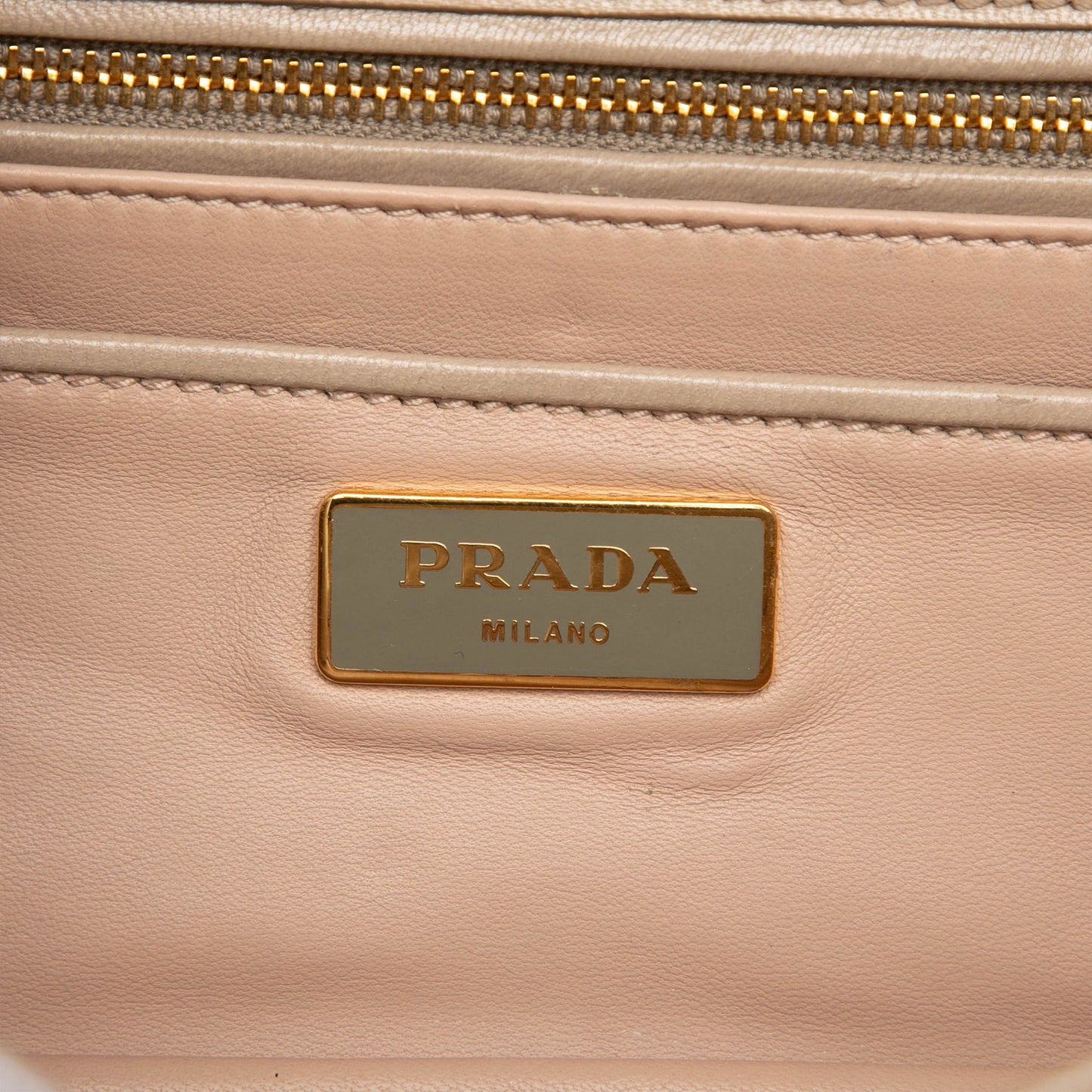 Prada Nappa Swing Resin Chain Shoulder Bag