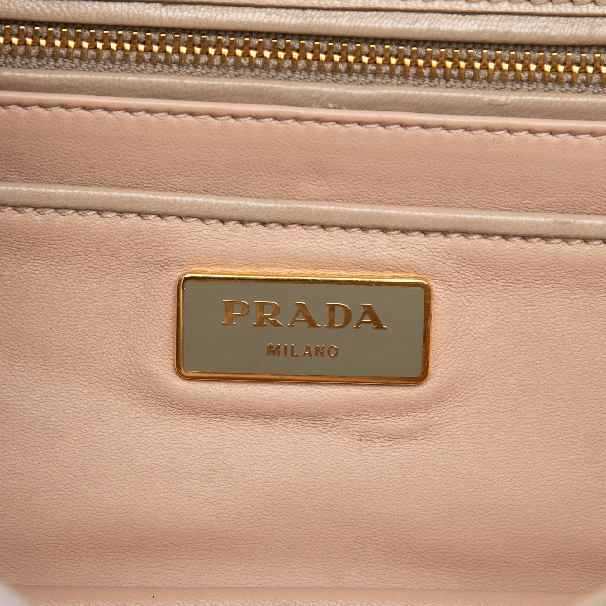 Prada Nappa Swing Resin Chain Shoulder Bag