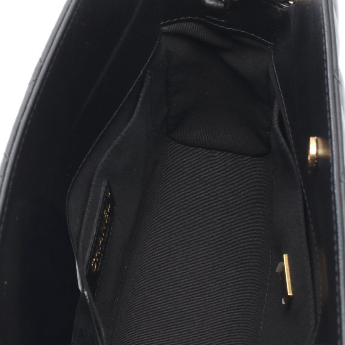 Chanel CC Quilted Lambskin Box Chain Crossbody