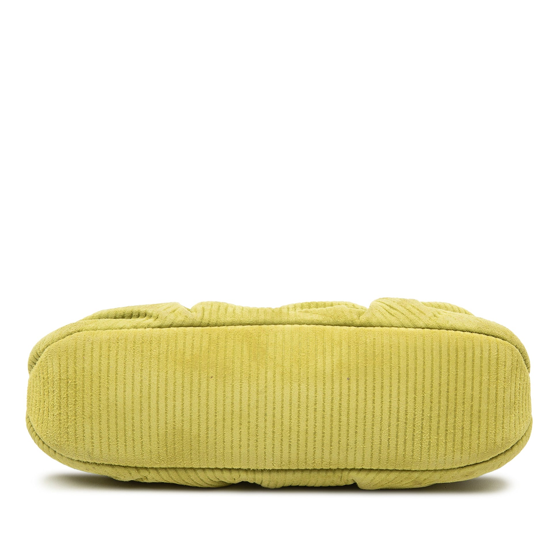 Fendi Small Embossed Suede Peekaboo Click Clutch on Chain