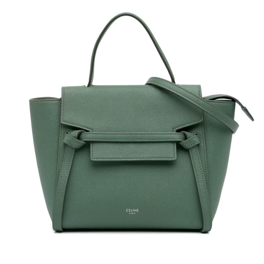 Celine Nano Grained Calfskin Belt Bag