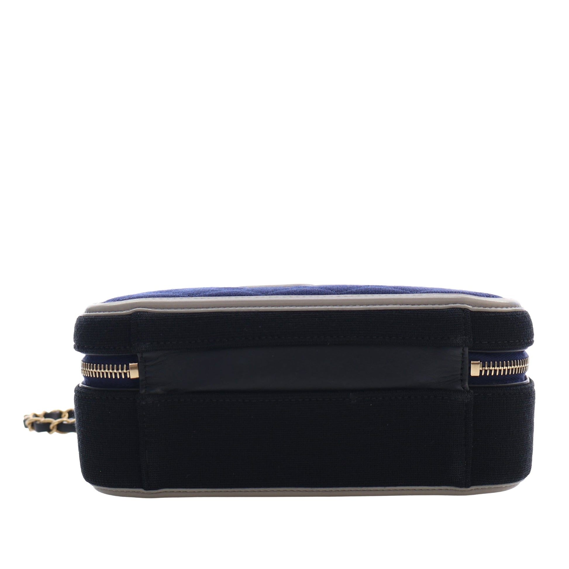 Chanel Medium Tricolor Jersey CC Filigree Vanity Case