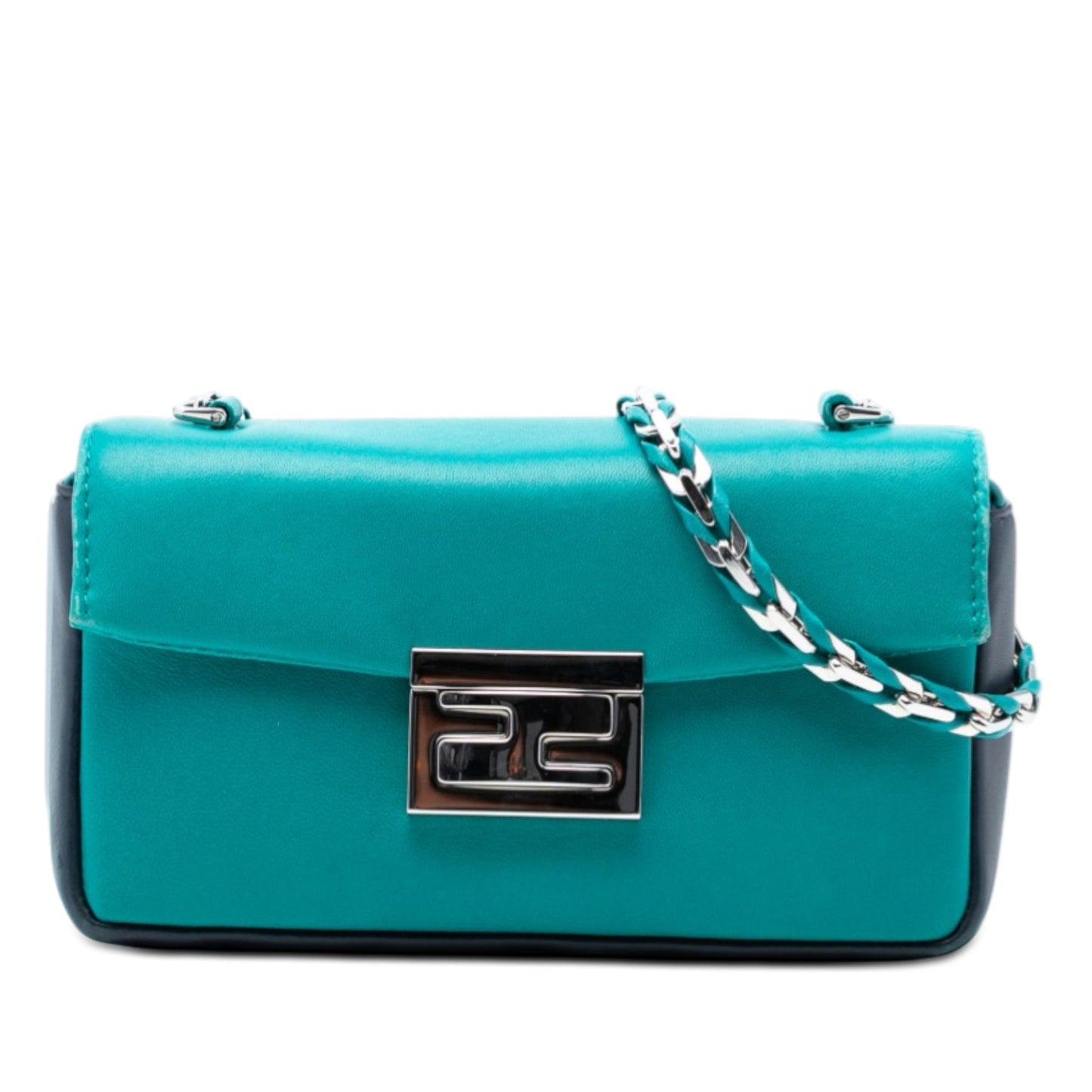 Mini Bicolor Nappa Be Baguette Crossbody