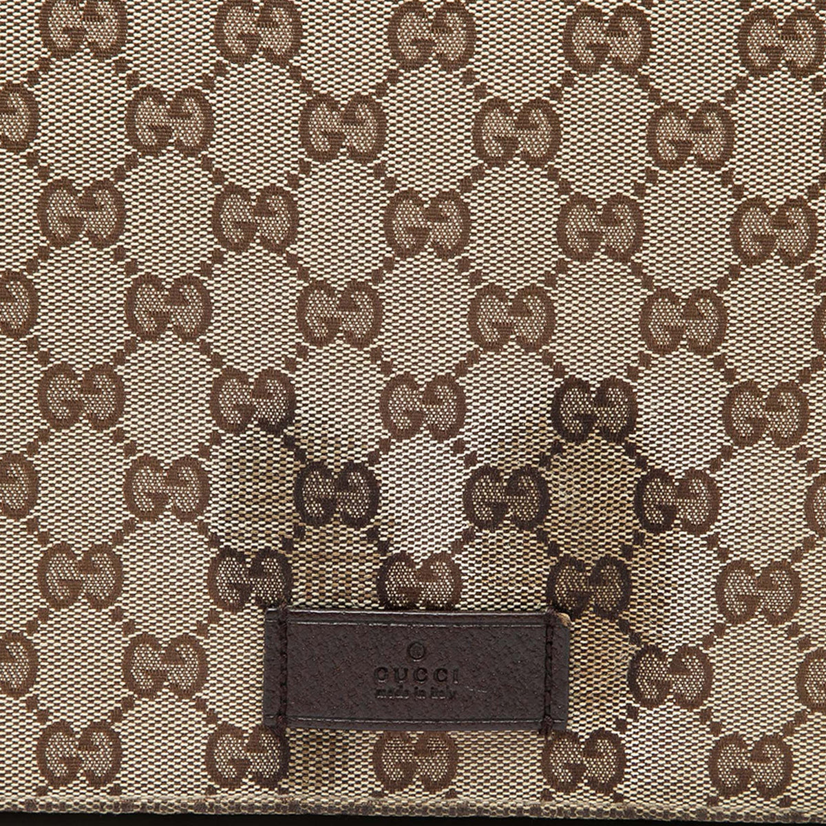 Gucci GG Canvas Crossbody — Beige