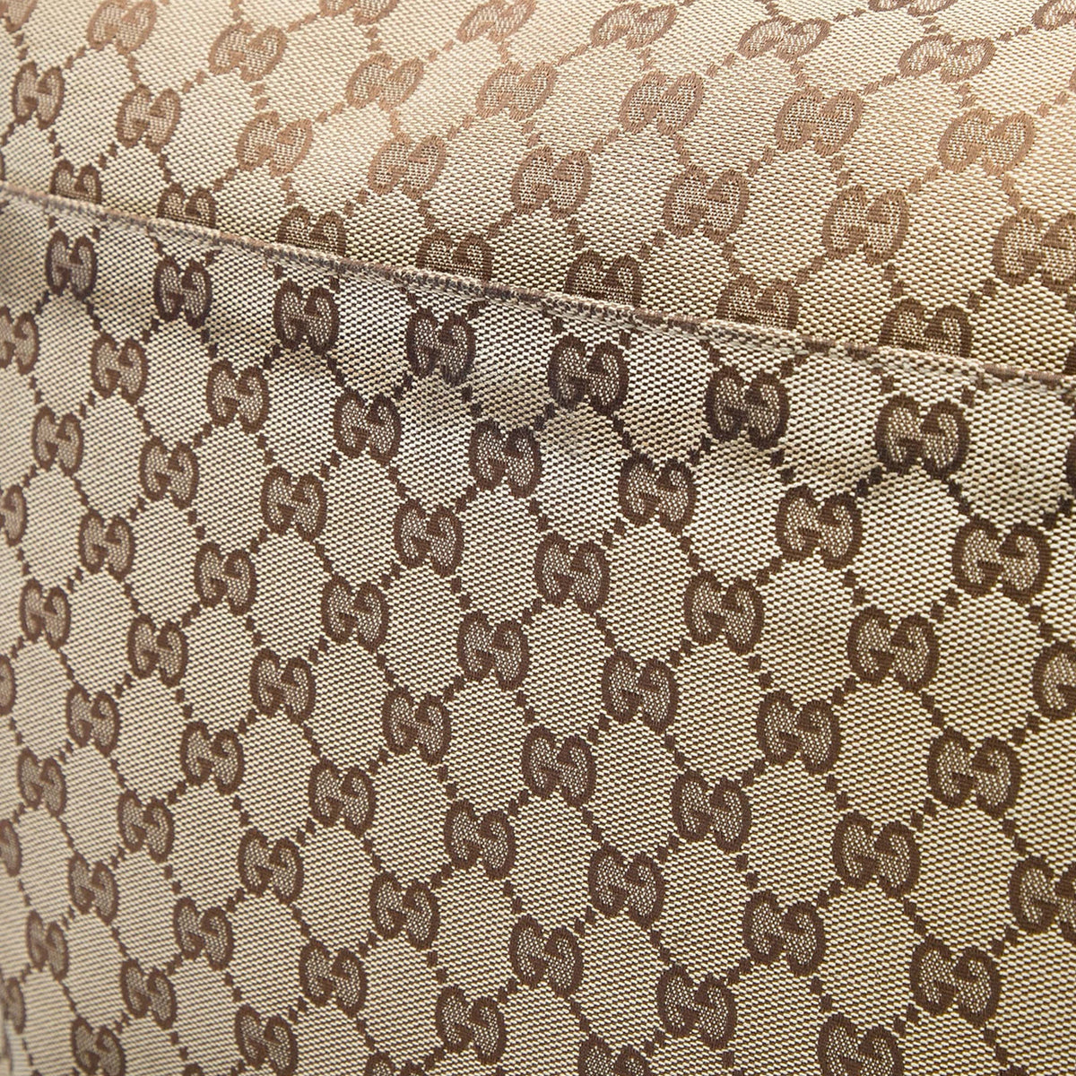 Gucci GG Canvas Crossbody — Beige