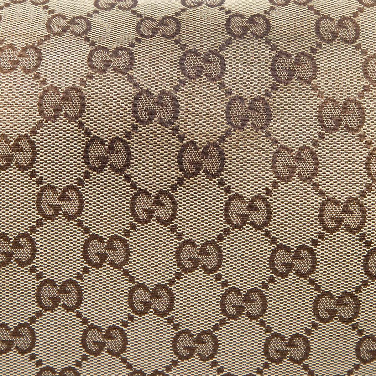 Gucci GG Canvas Crossbody — Beige