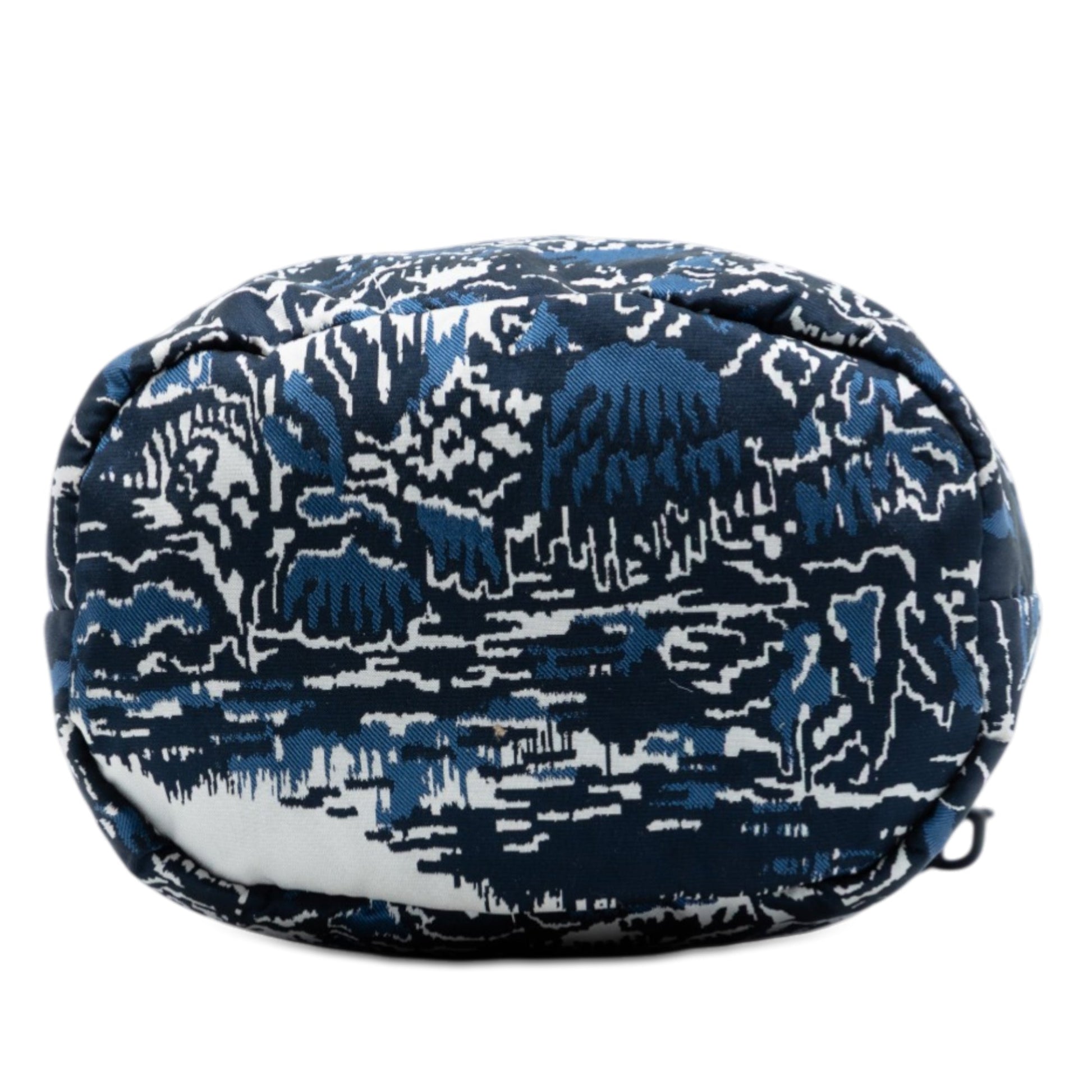 Dior Technical Fabric Embroidered Palm Tree Toile de Jouy DiorTravel Drawstring Pouch
