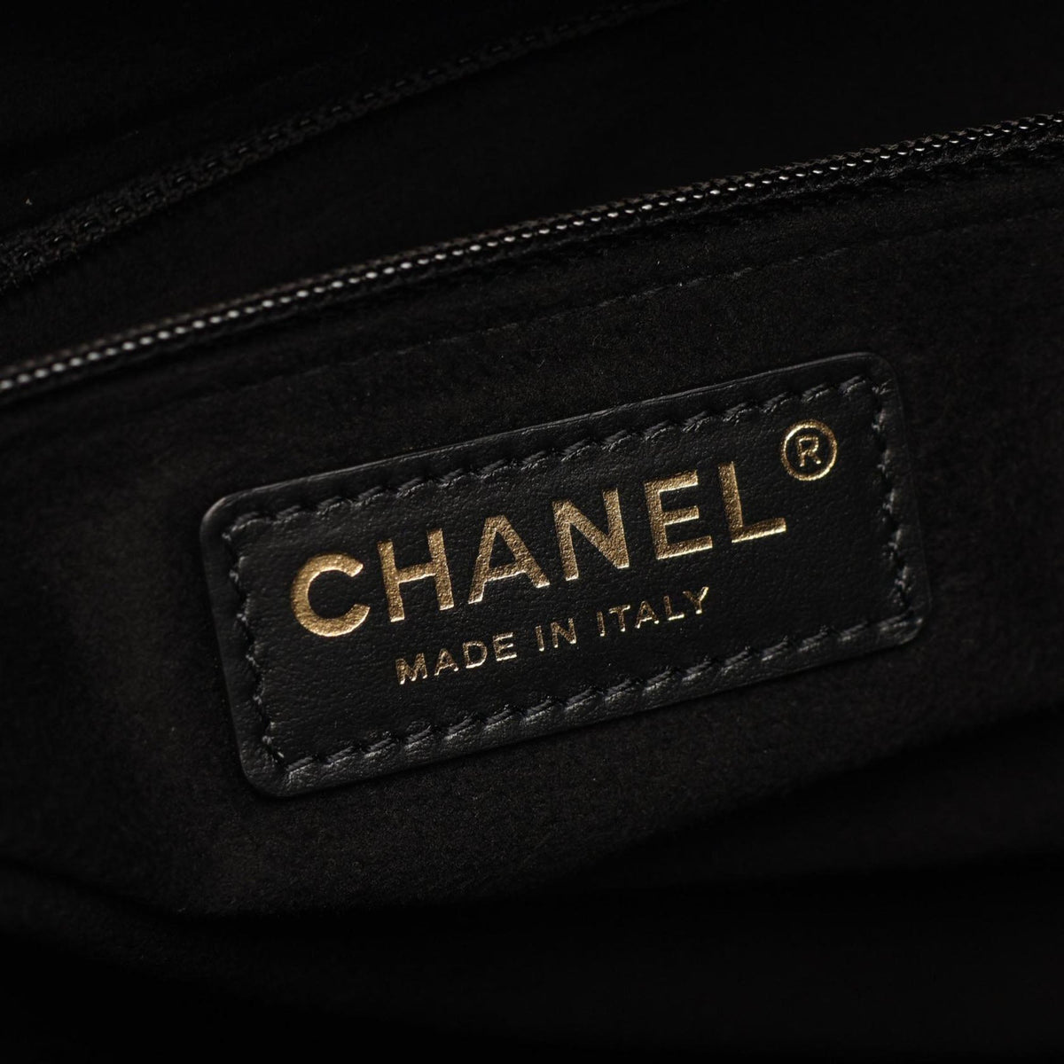 Chanel Caviar Deauville Drawstring Backpack — Black
