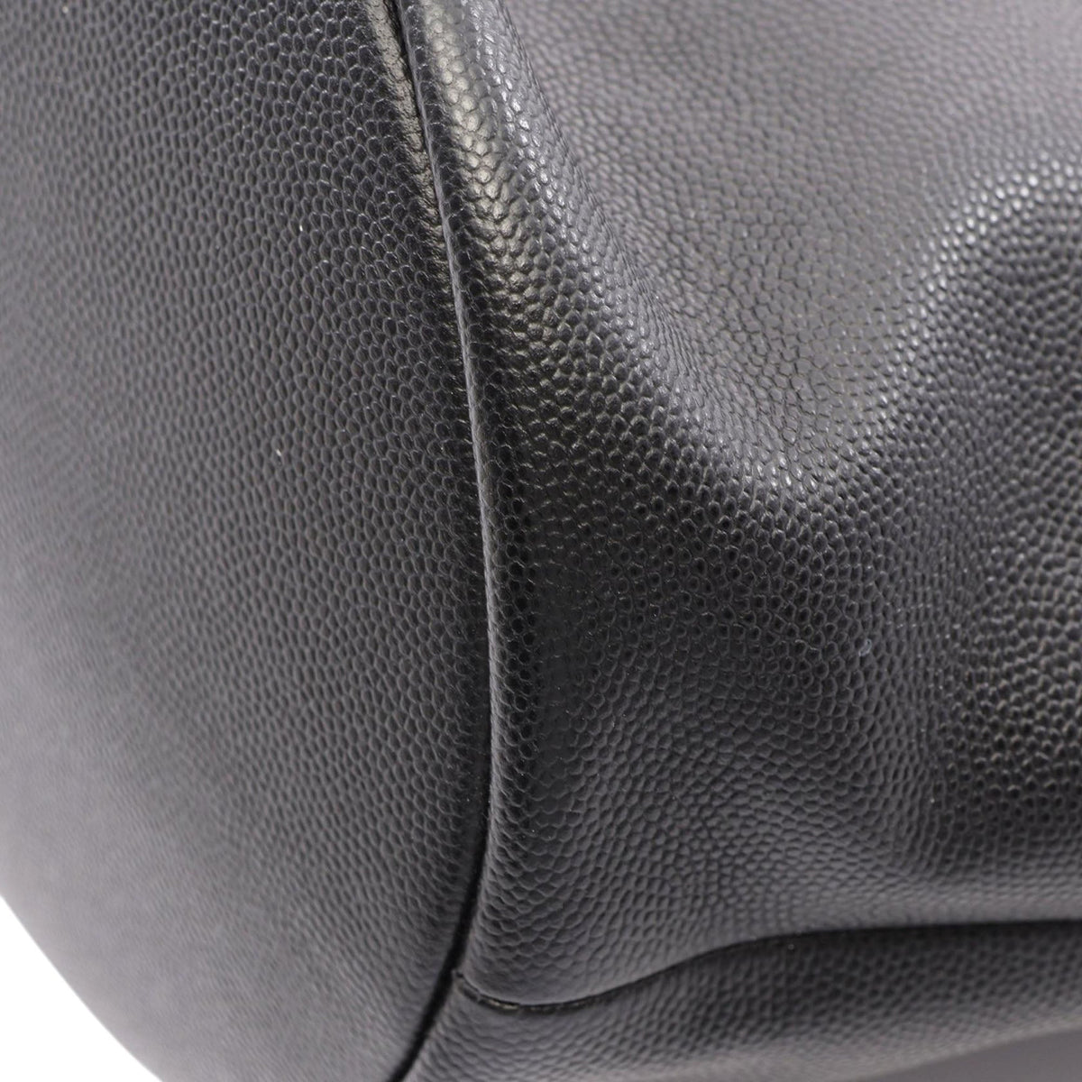 Chanel Caviar Deauville Drawstring Backpack — Black