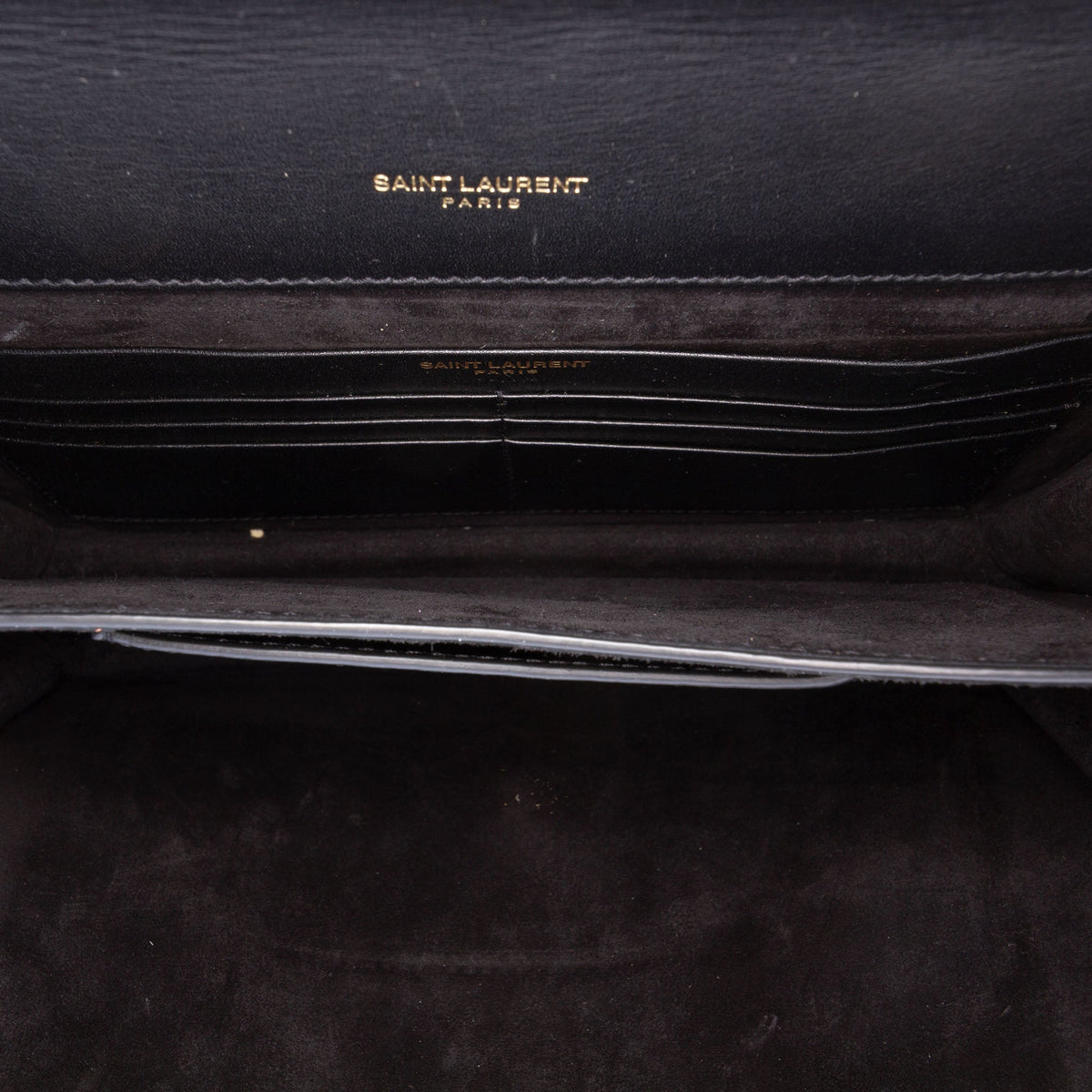 Saint Laurent Leather Zoe Crossbody