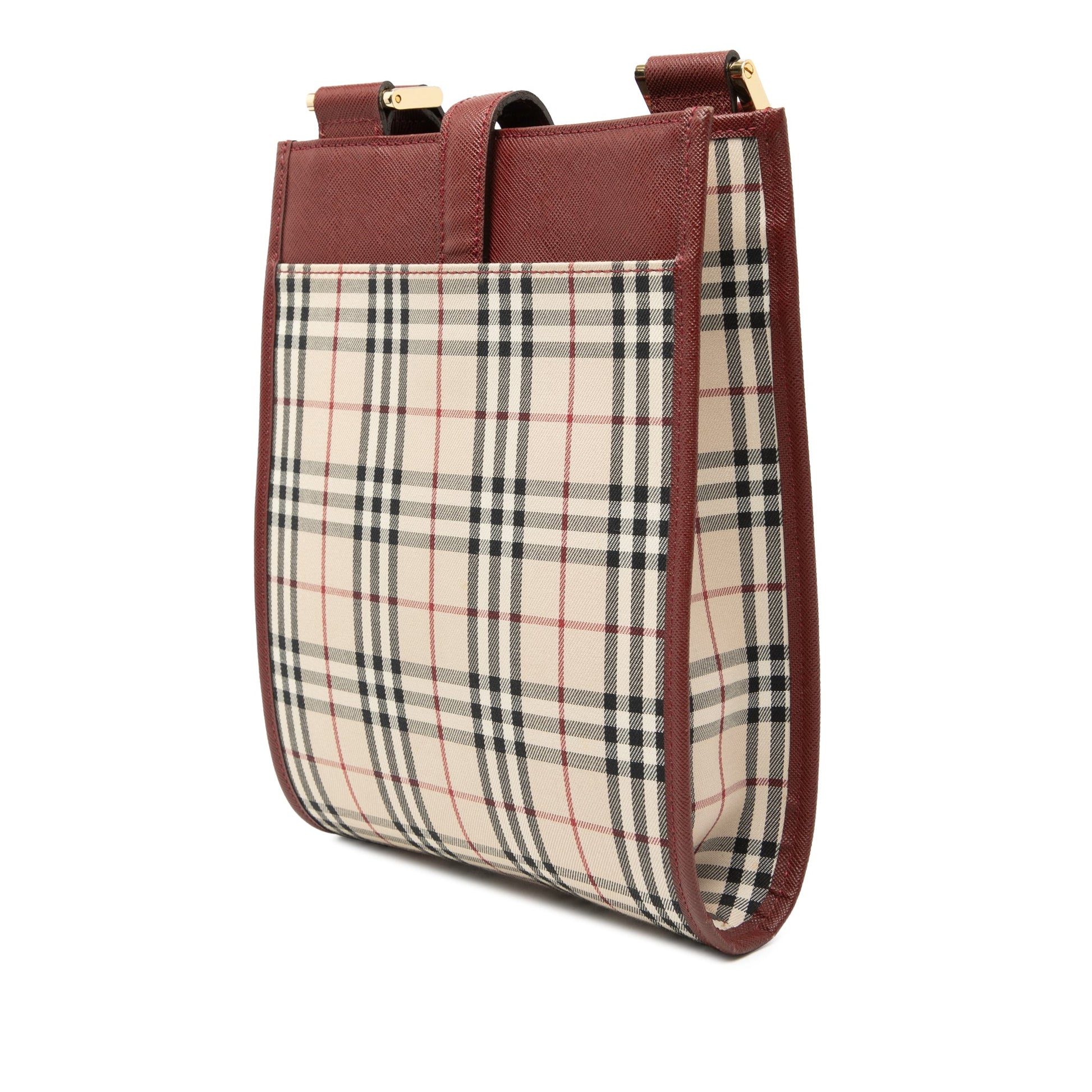 Burberry House Check Canvas Crossbody
