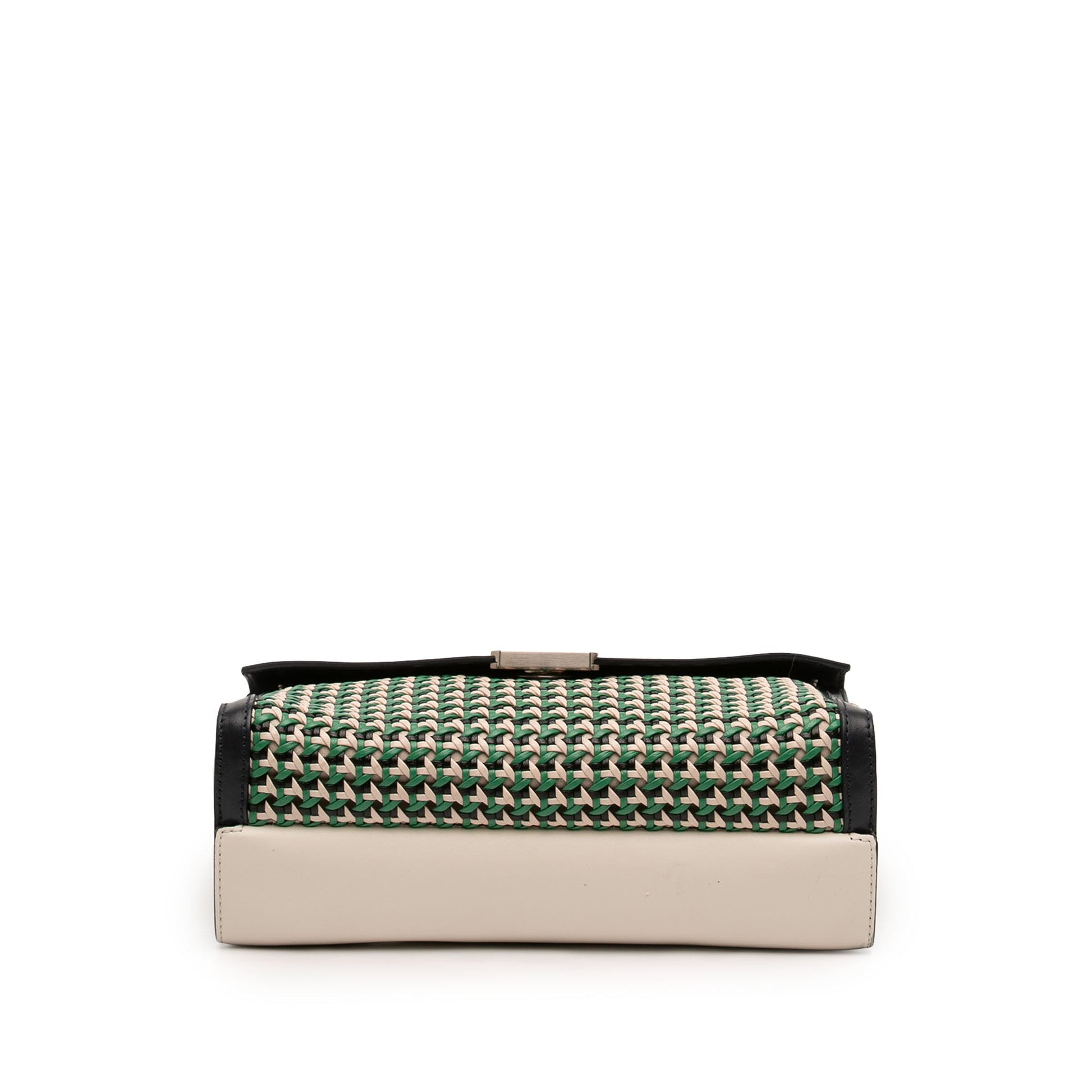 Mulberry Multicolor Leather Delphie Duo Flap Crossbody