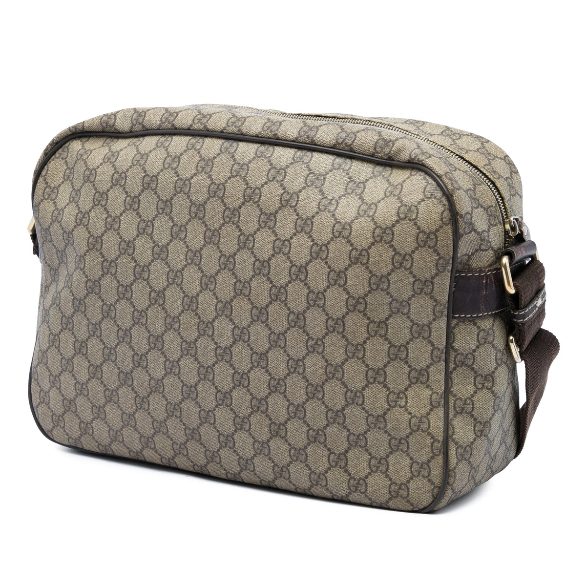 Gucci GG Supreme Crossbody — Beige