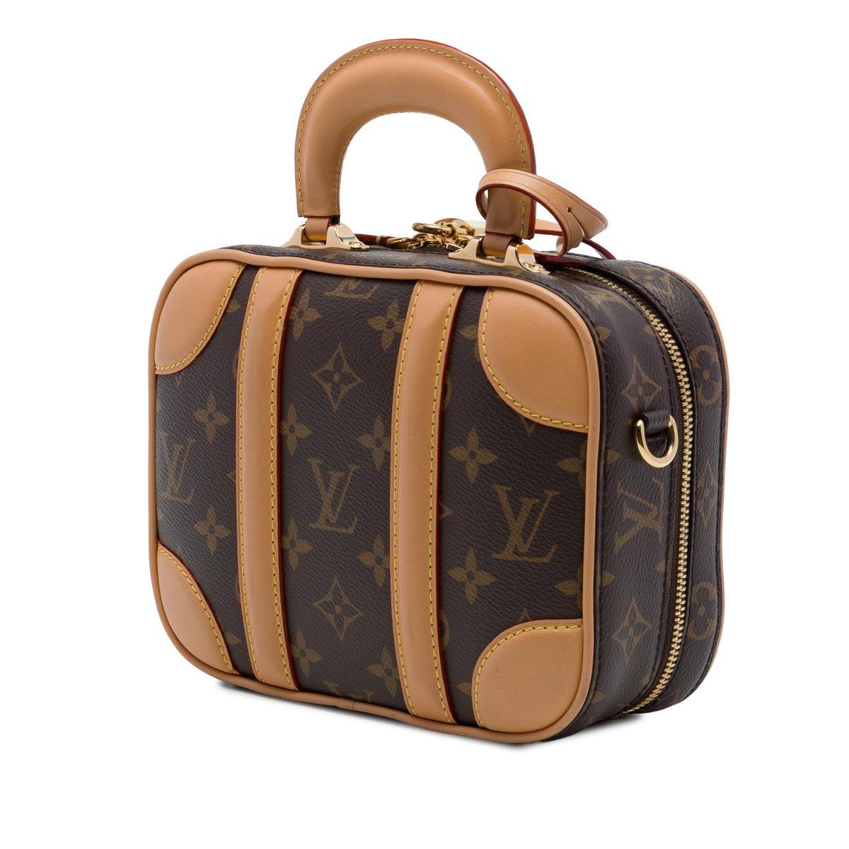 Louis Vuitton Monogram Valisette BB — Brown