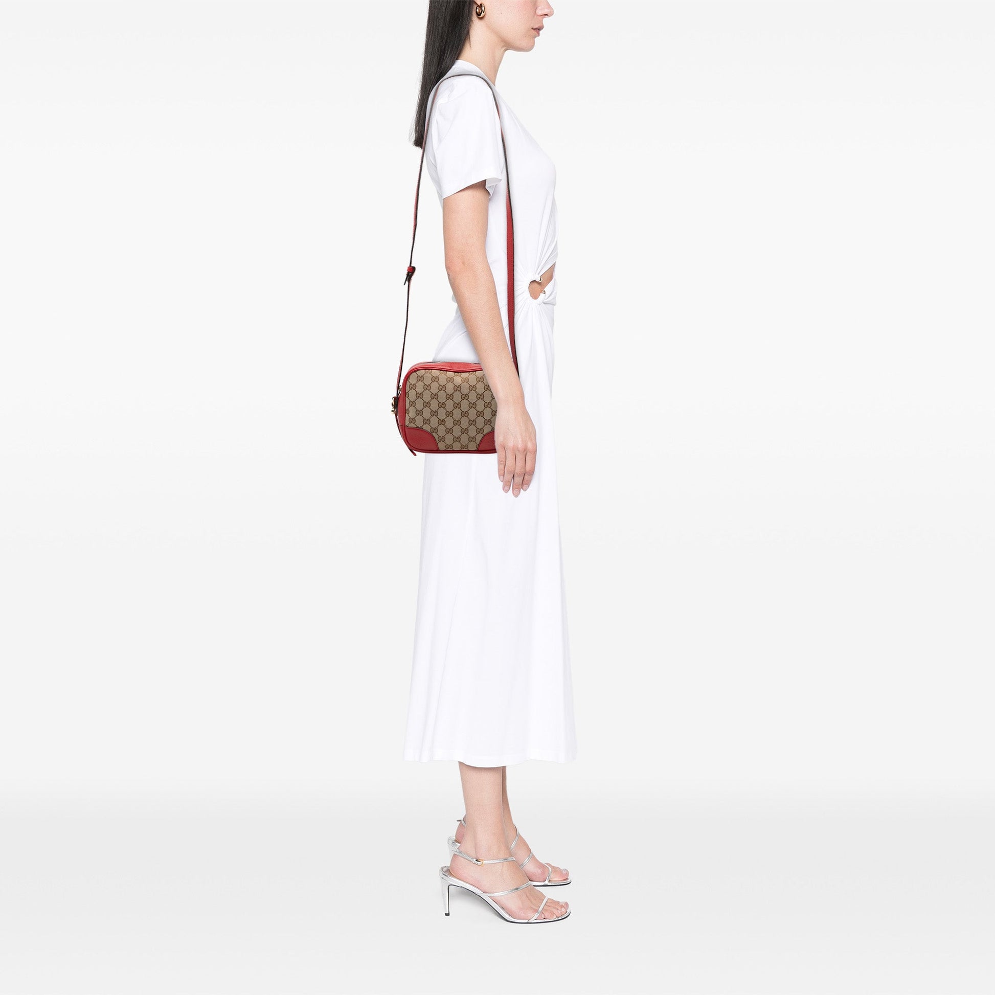 Gucci GG Canvas Bree Crossbody