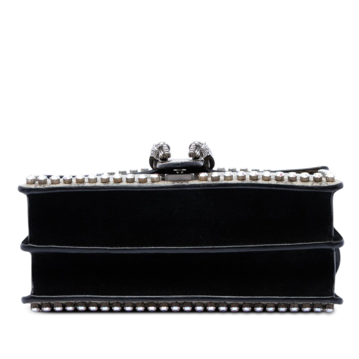 Gucci Medium GG Supreme Crystal Dionysus Shoulder Bag