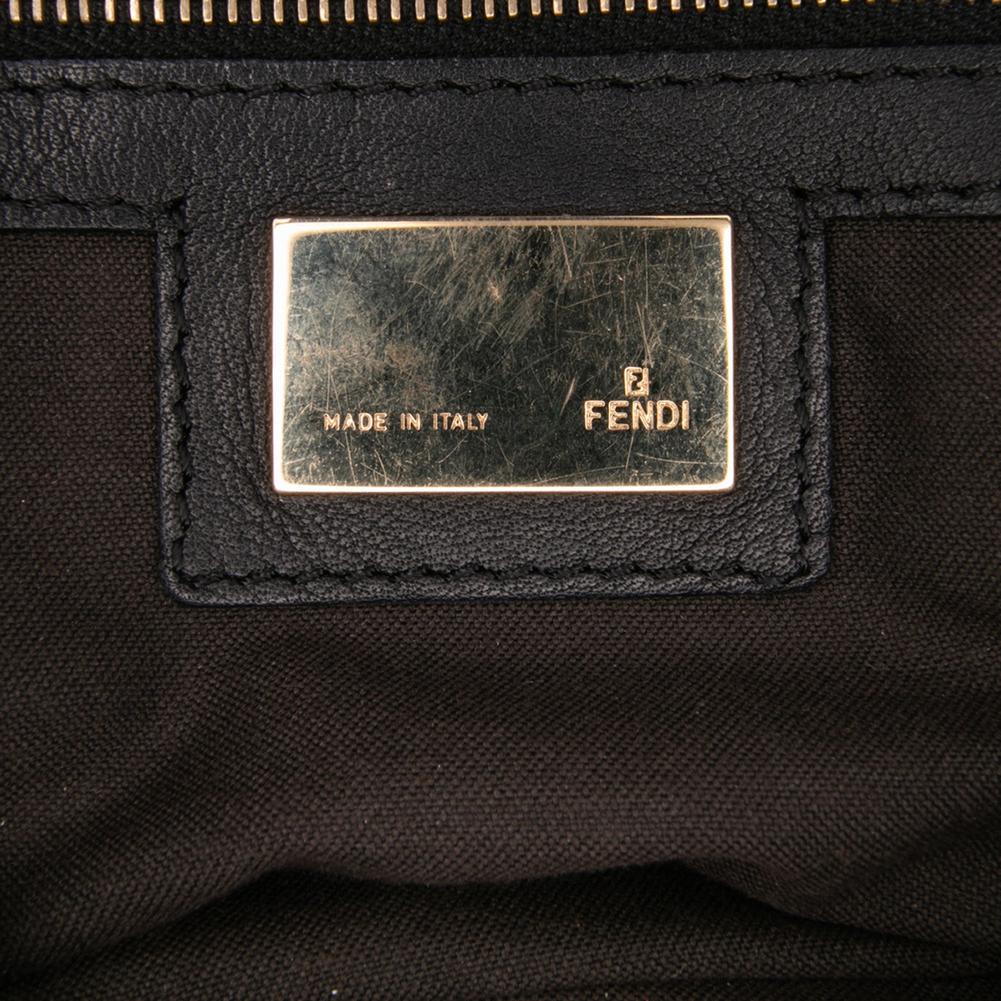Fendi Perforated Nappa Chef Hobo