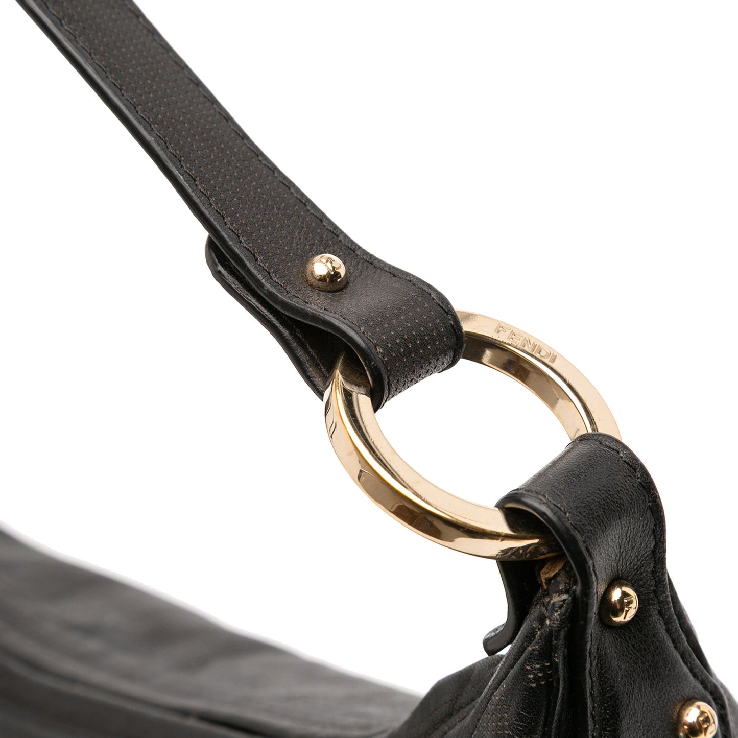 Fendi Perforated Nappa Chef Hobo