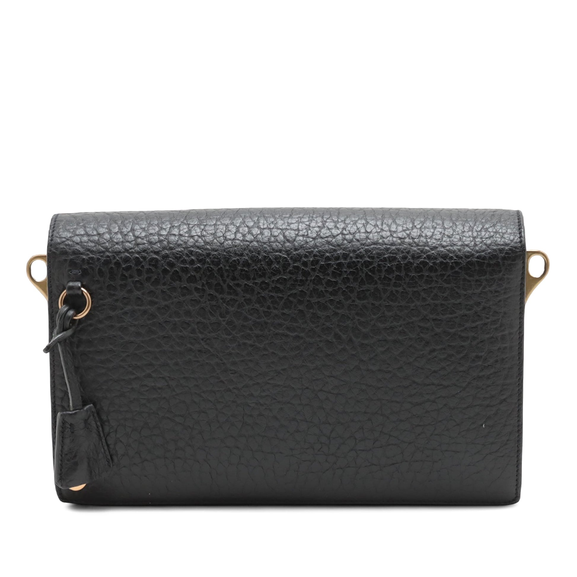 Prada Leather Sound Lock Shoulder Bag