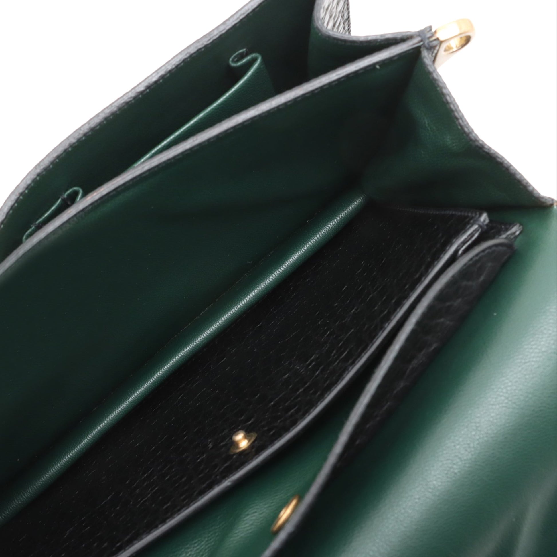 Prada Leather Sound Lock Shoulder Bag